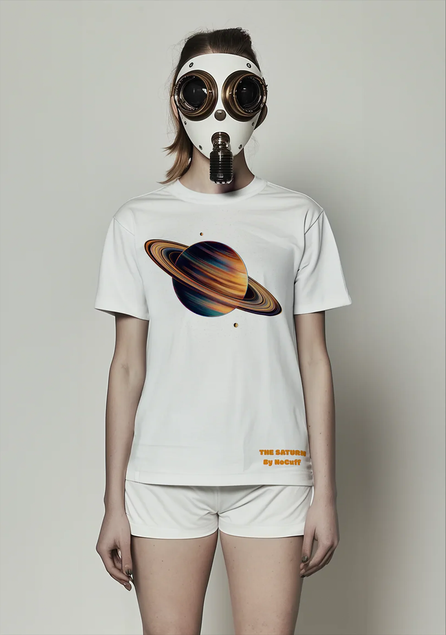 The Saturn - Half Sleeves Women's Tshirt