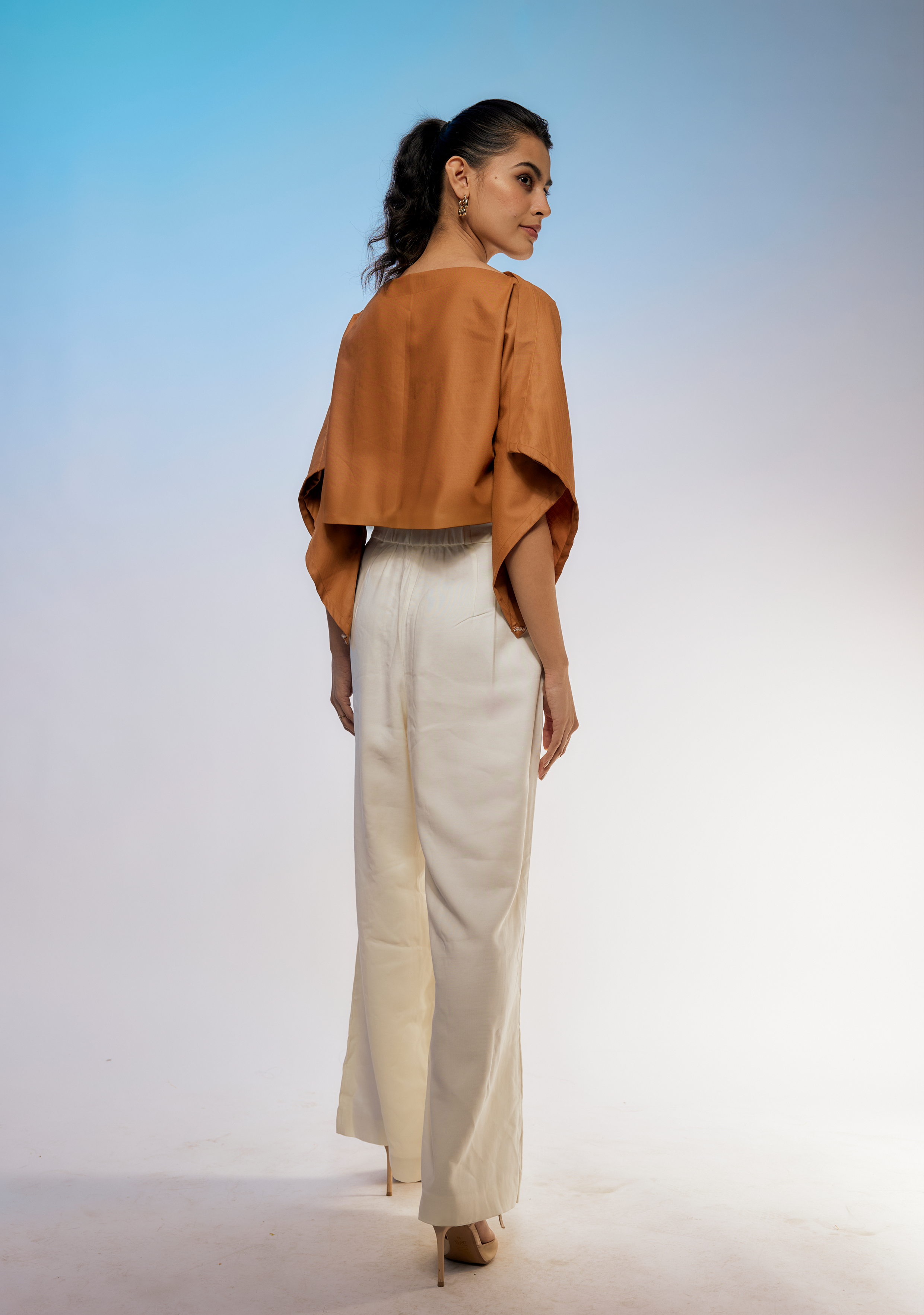 The Mocha Bateau Blouse