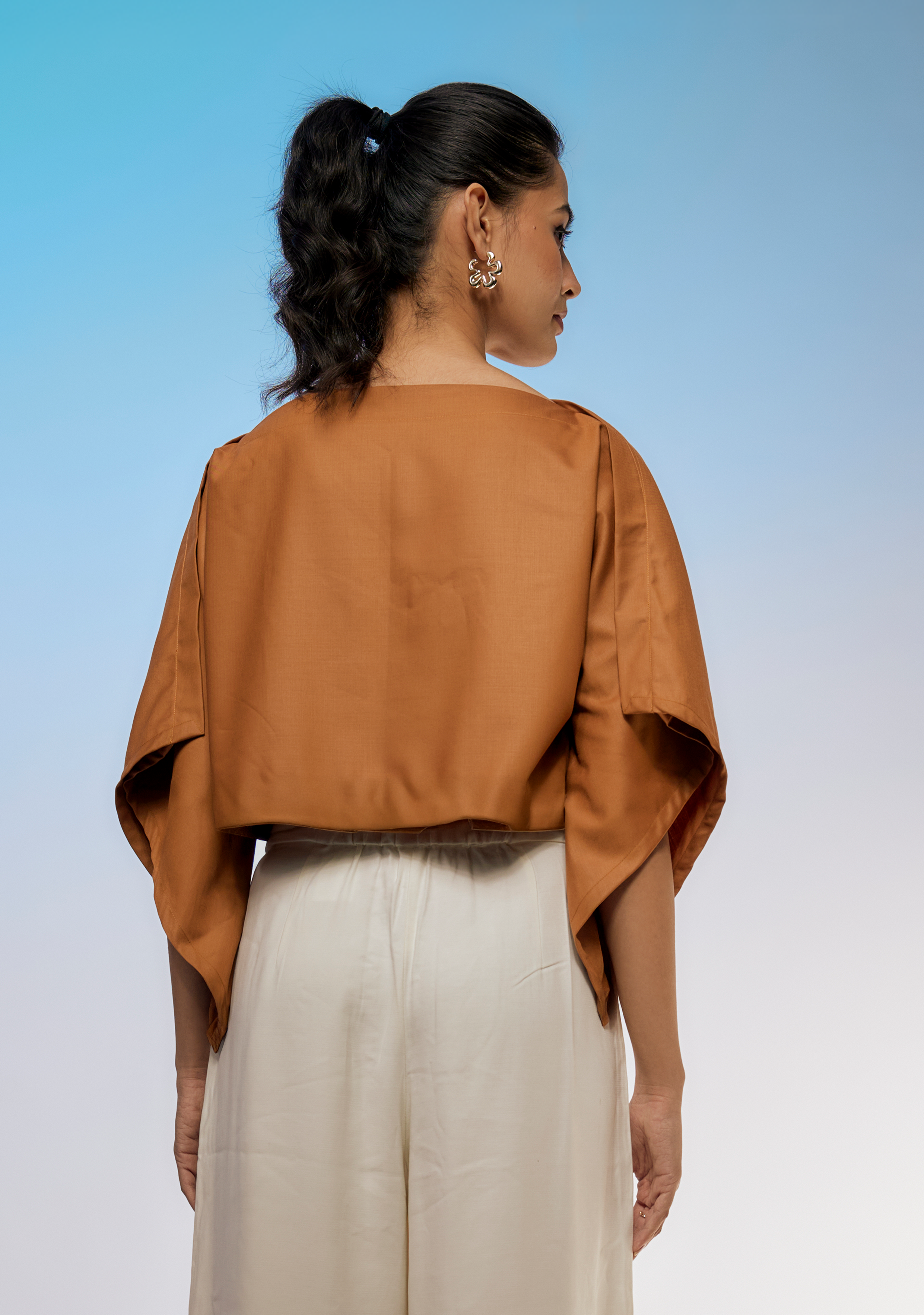 The Mocha Bateau Blouse