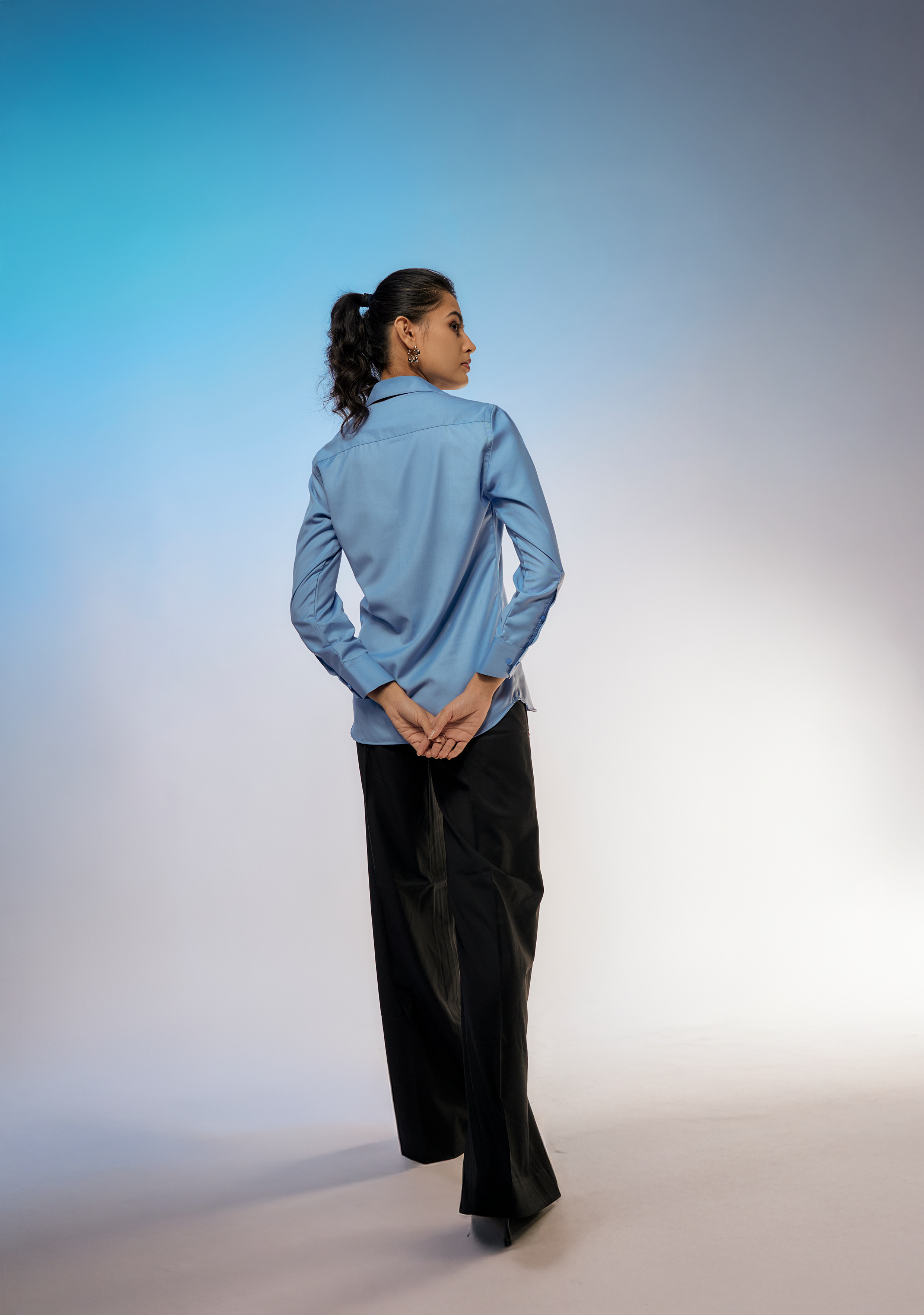 The Ciel Shirt — Women’s Zip-Front Shirt by NoCuff