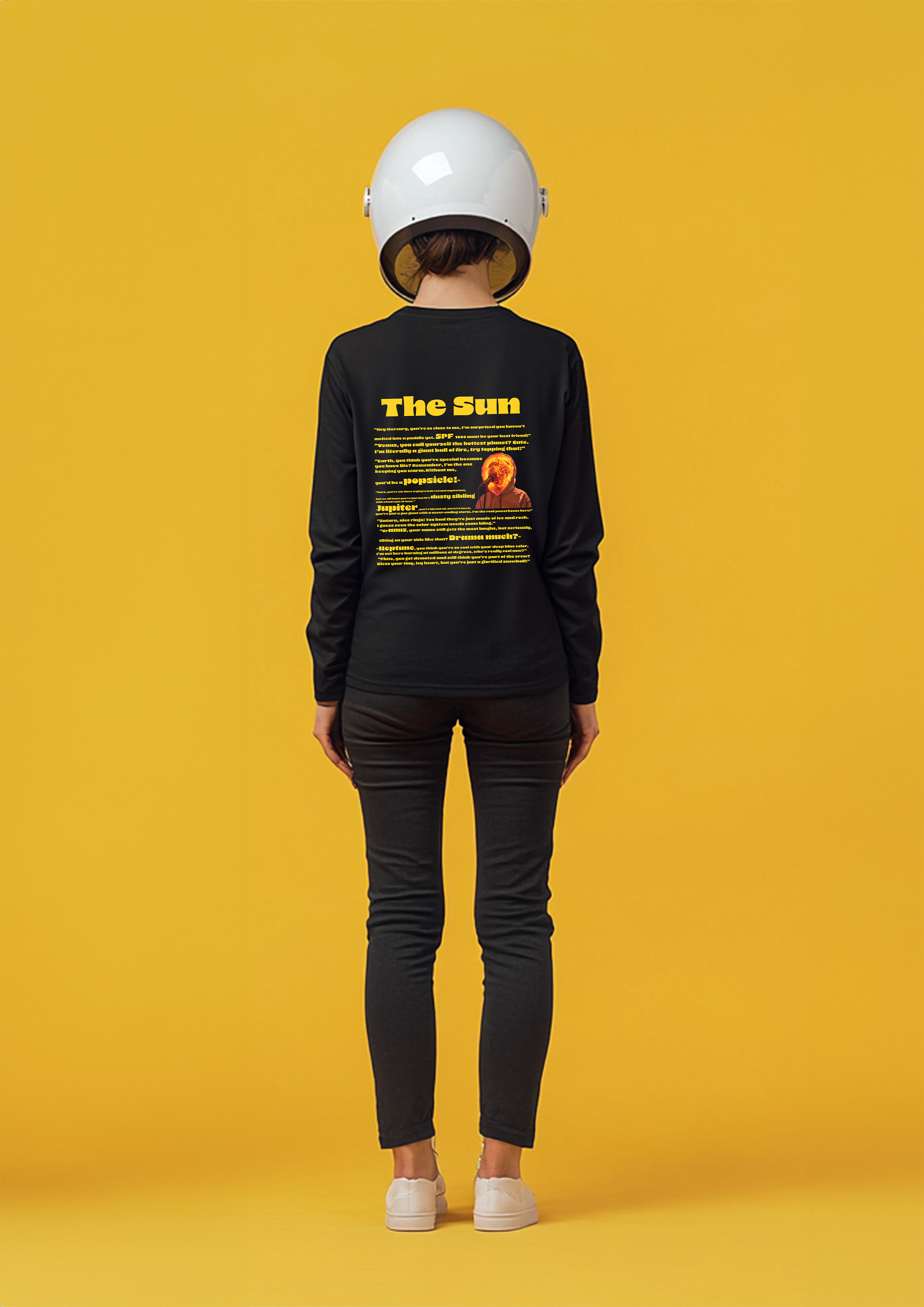 The Sun  - Full Sleeves women's Tshirt