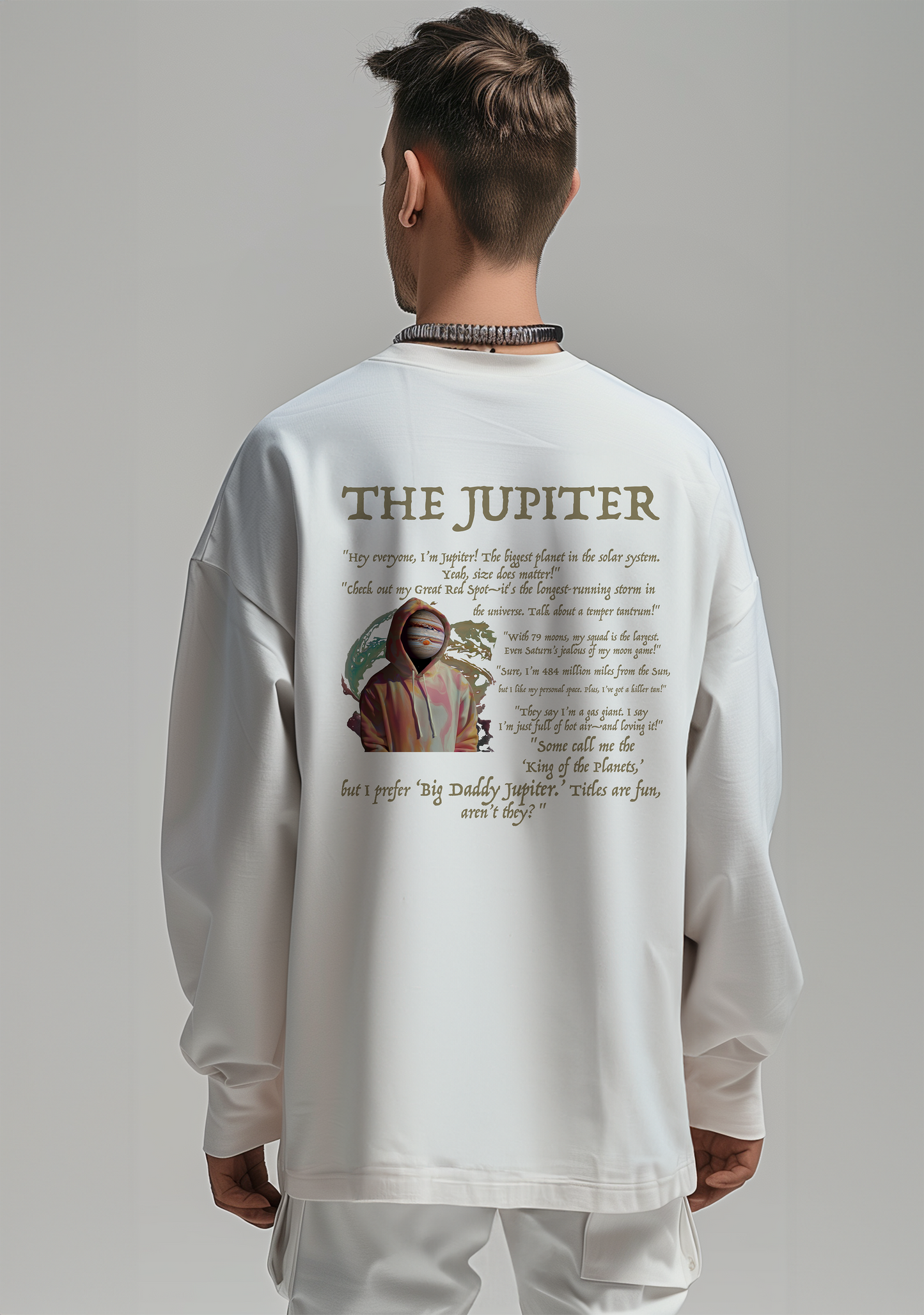 The Jupiter  - Full Sleeves Men's Tshirt