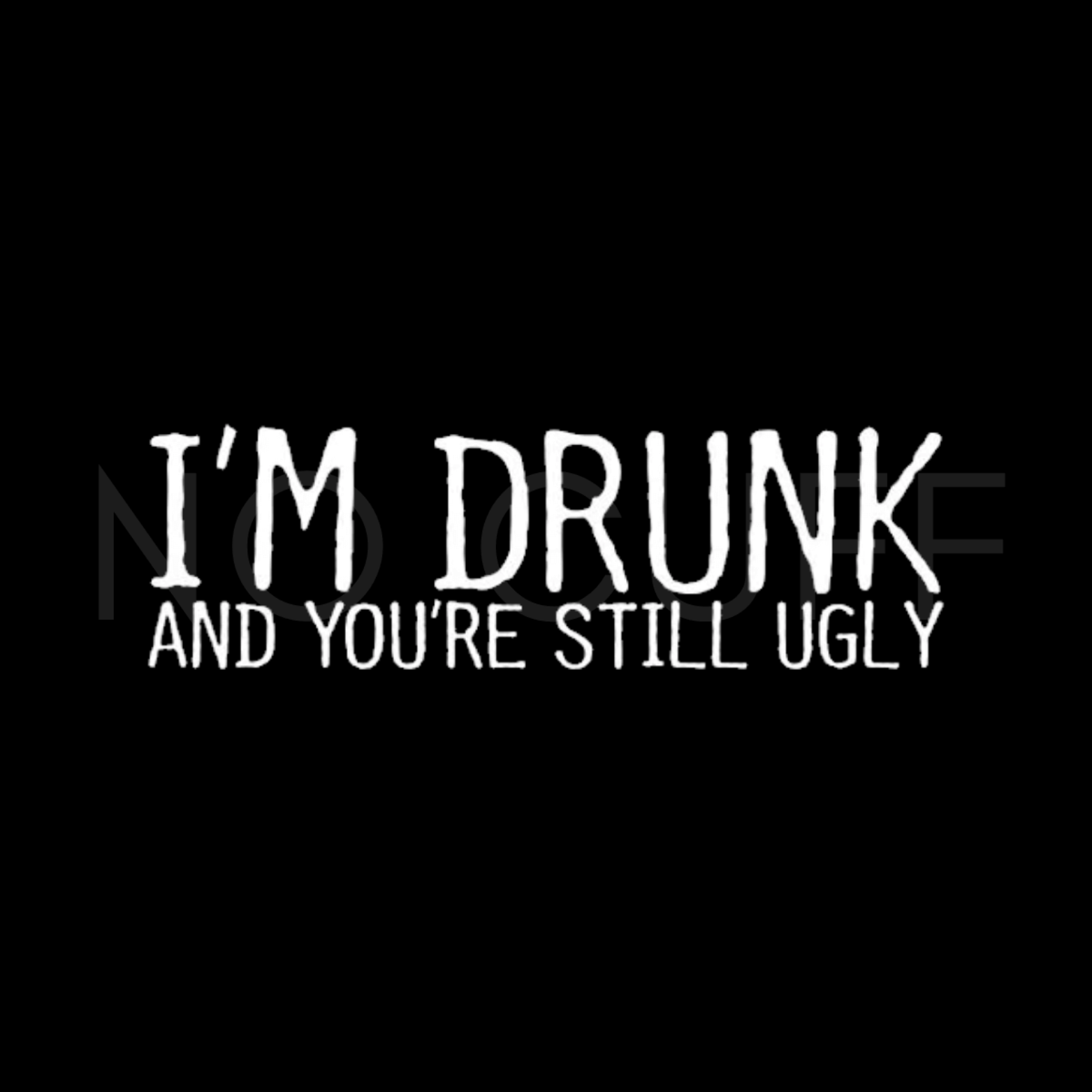 i'm drunk and you're still ugly - Half Sleeves Men's Tshirt