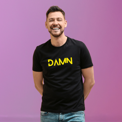 Damn - Half Sleeves Men's Tshirt