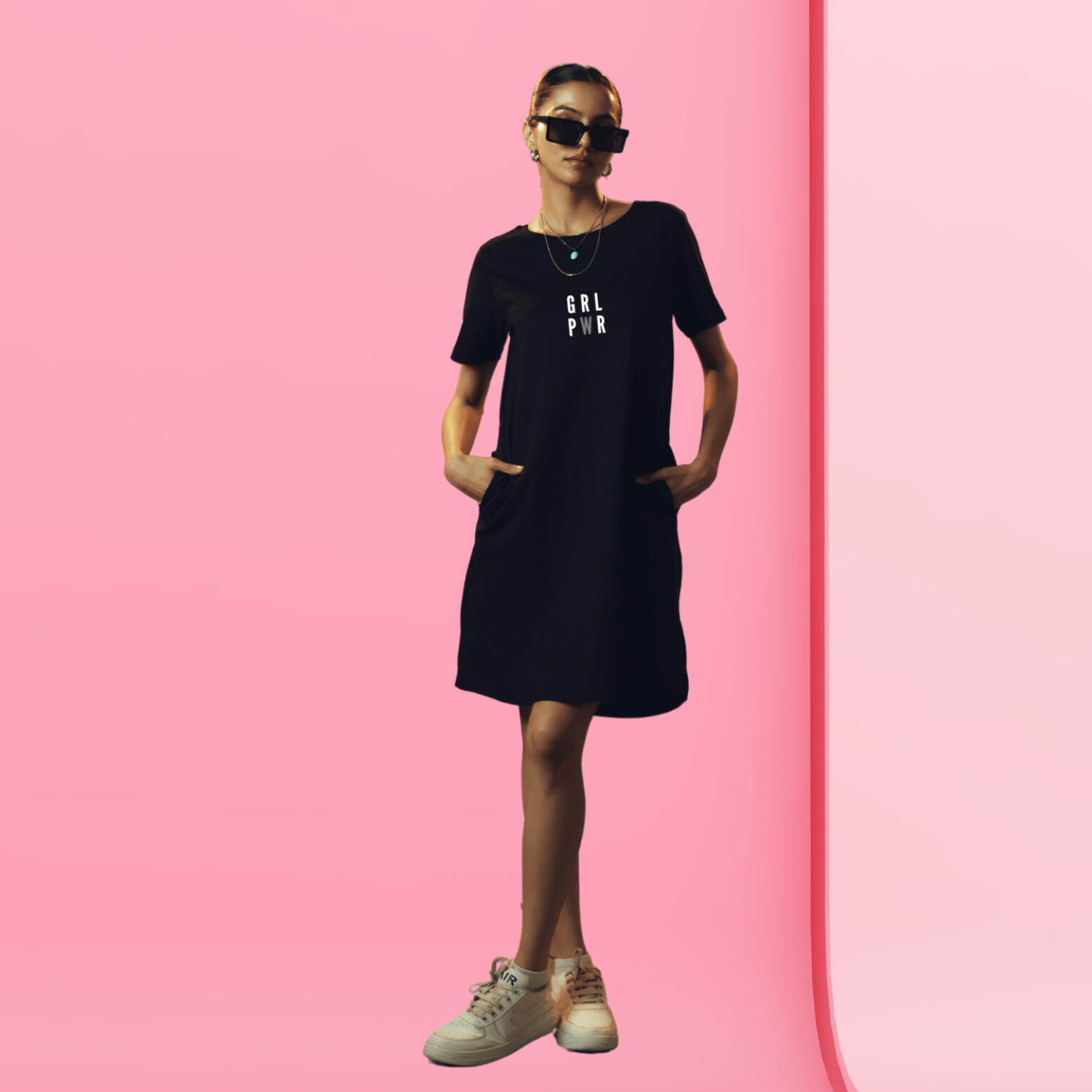 Girl Power - T-shirt Dress