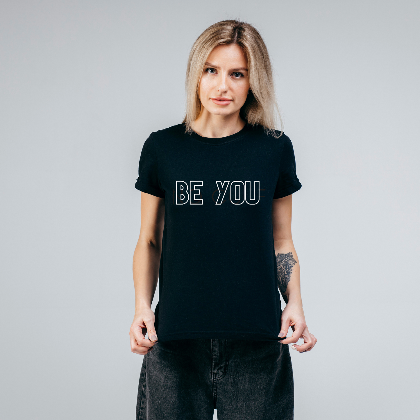 Be You - Half Sleeves Women's Tshirt