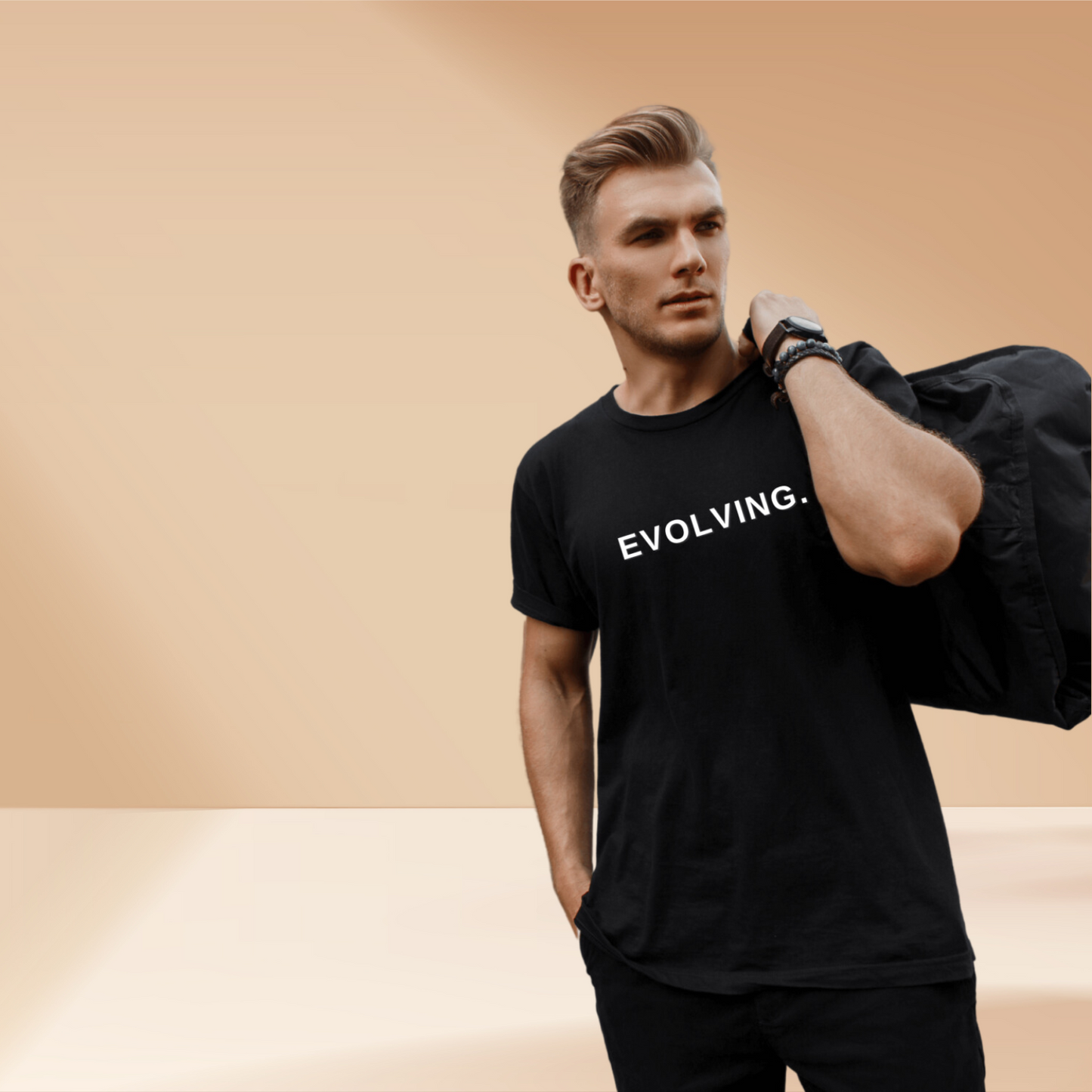 Evolving - Half Sleeves Men's Tshirt