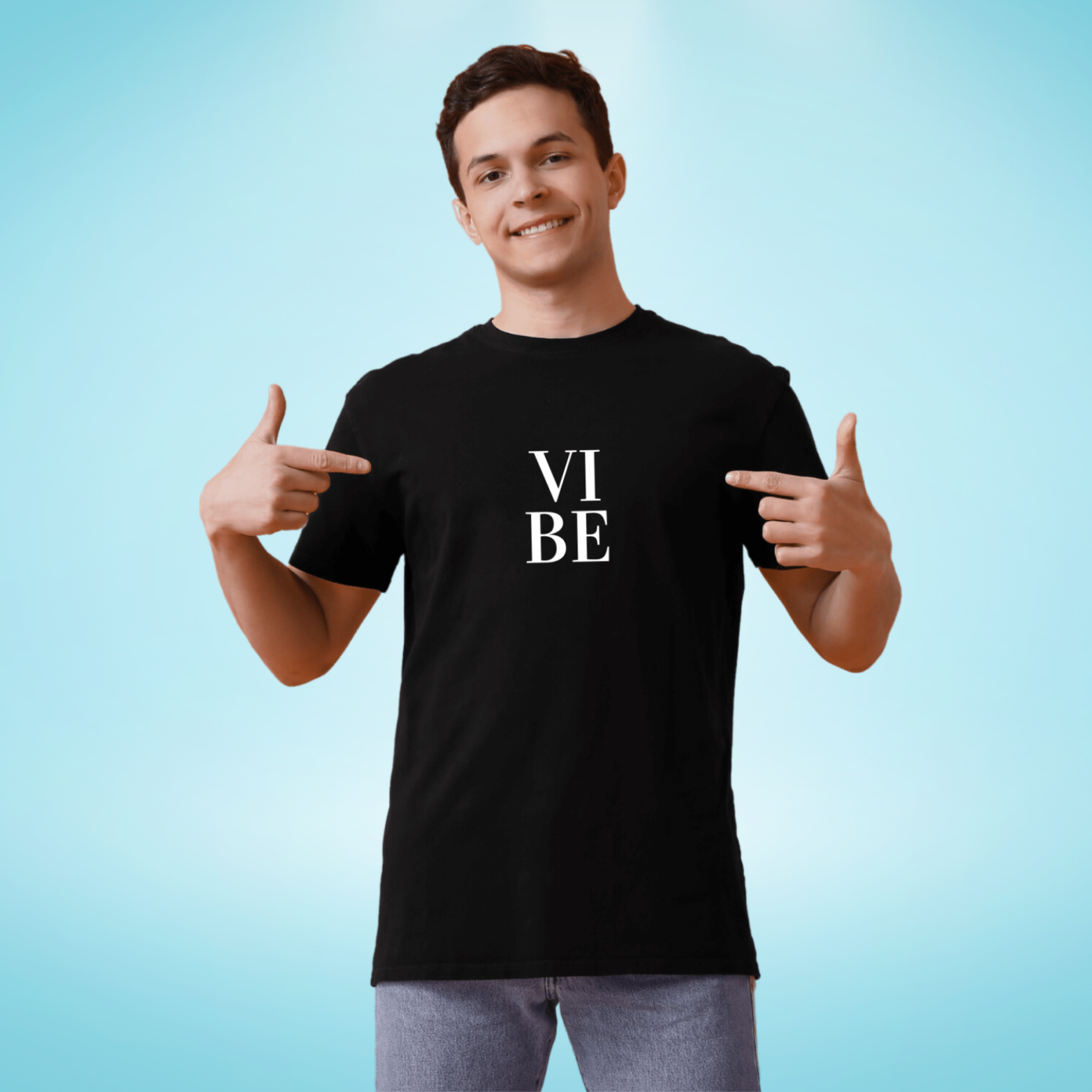 Vibe - Half Sleeves Men's Tshirt