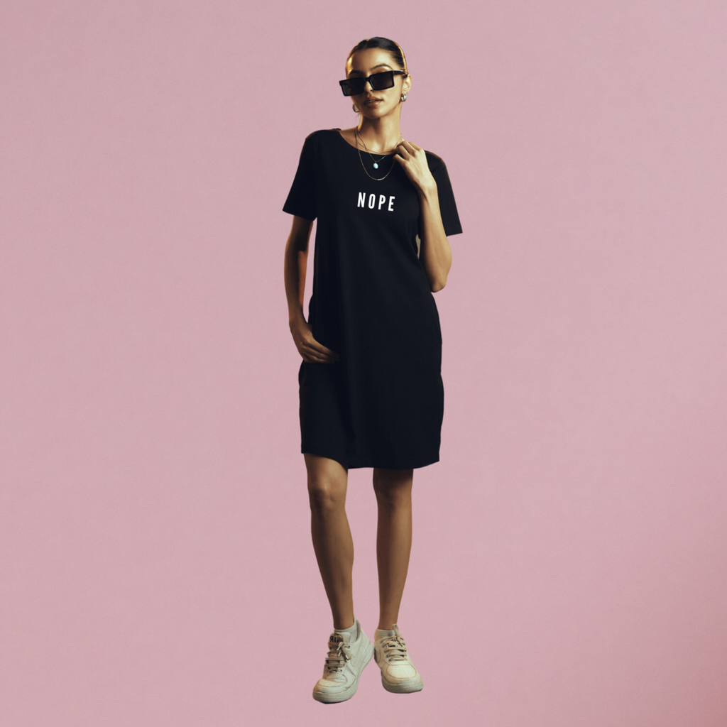 Nope - T-shirt Dress