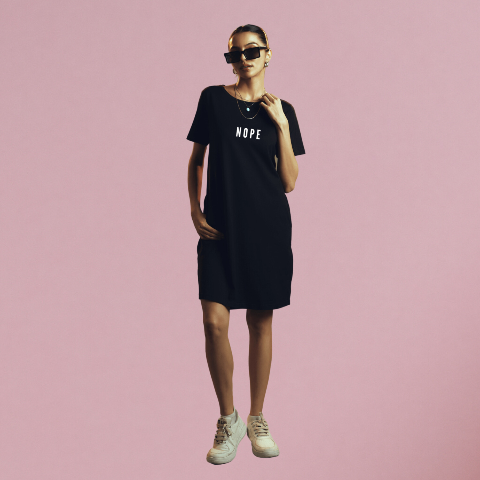 Nope - T-shirt Dress