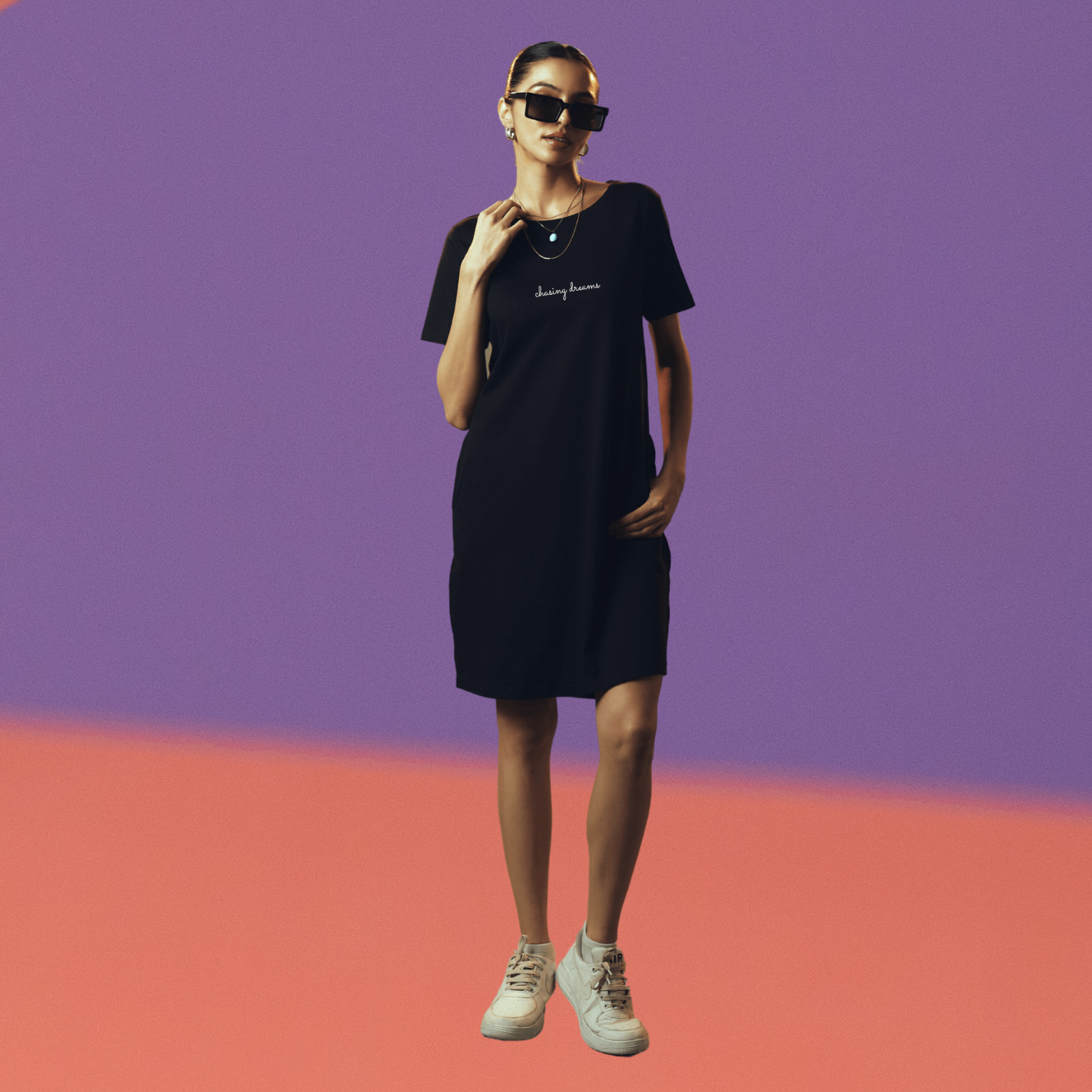 Chasing Dreams - T- shirt Dress