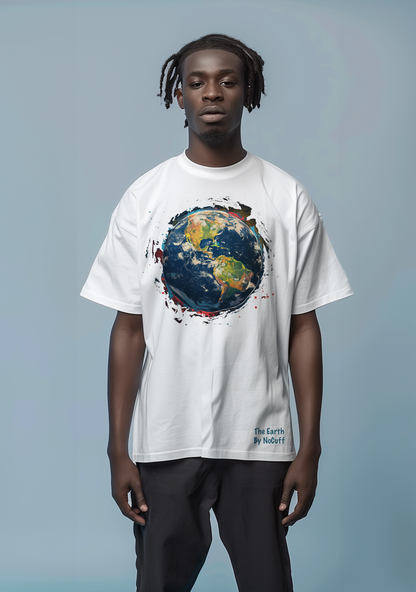 The Earth  - Oversized Men's Tshirt