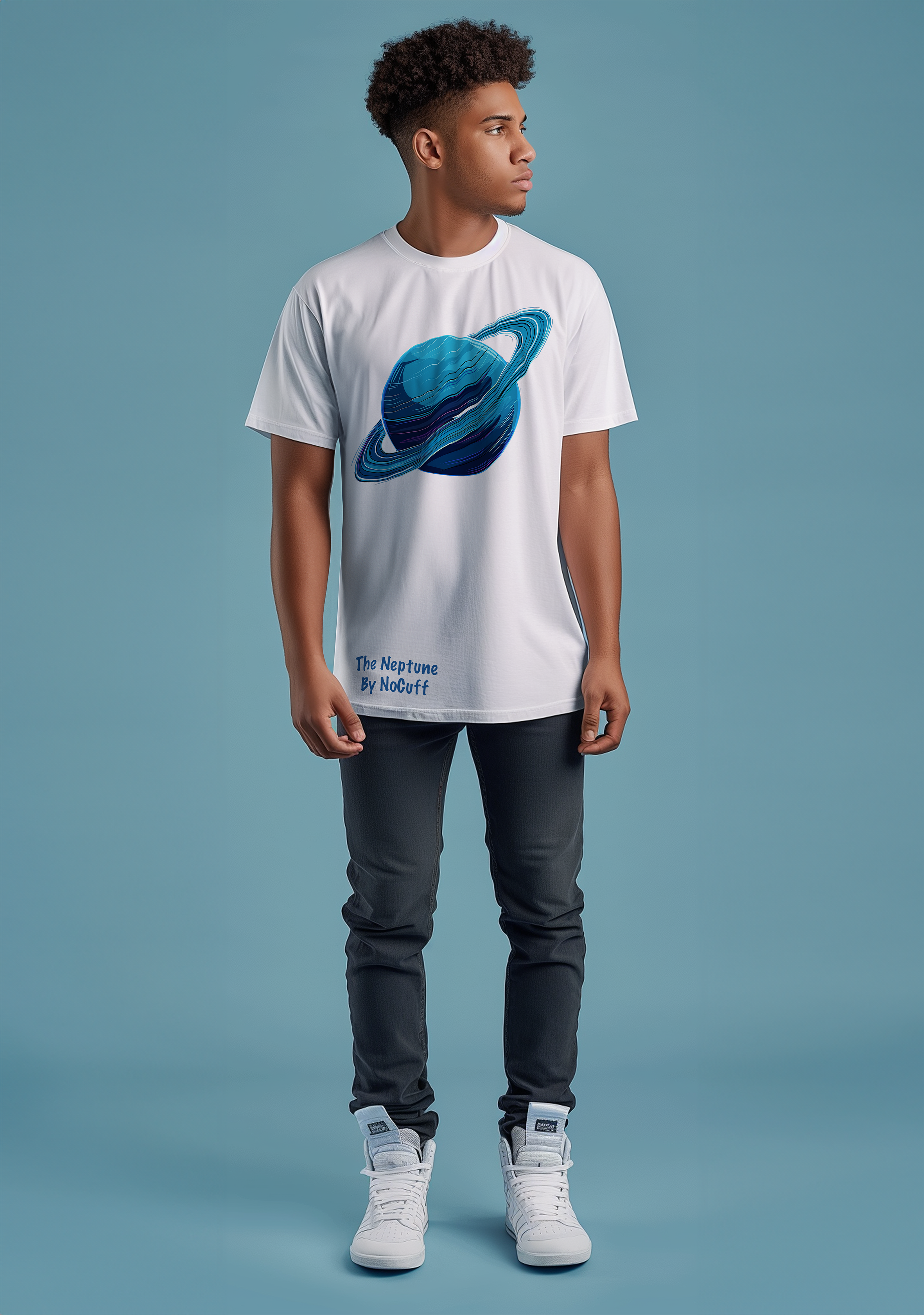 The Neptune  - Half Sleeves Men's Tshirt