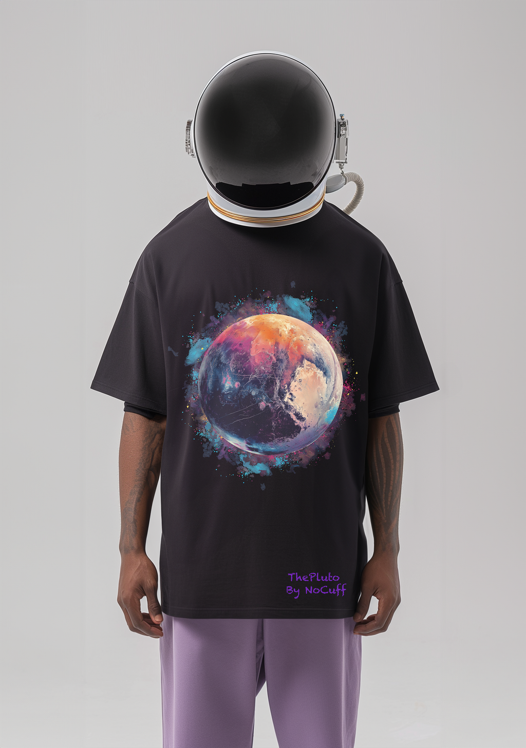The Pluto  - Oversized Men's Tshirt