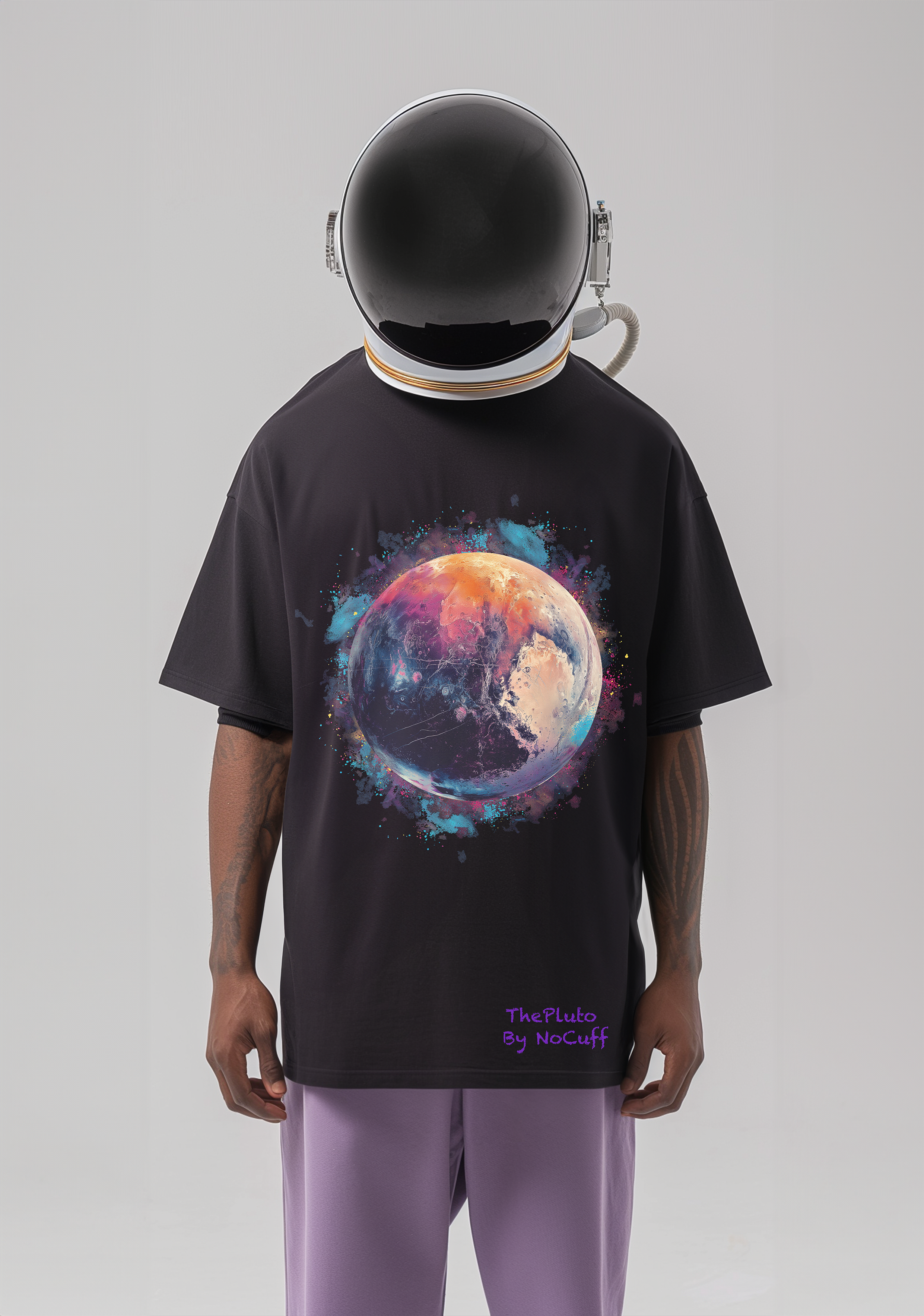The Pluto  - Oversized Men's Tshirt