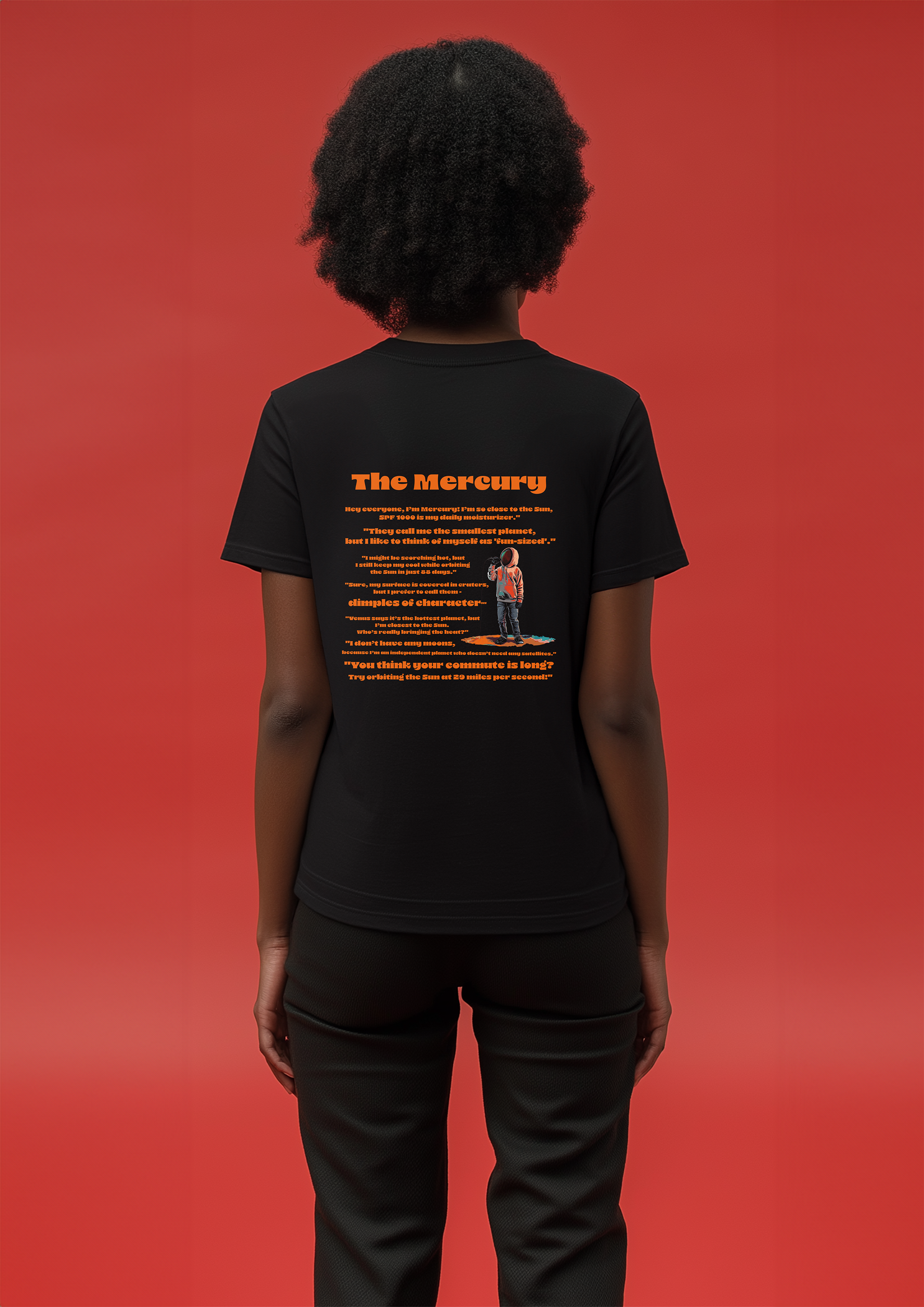 The Mercury - Half Sleeves Women's Tshirt