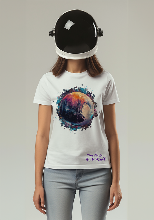 The Pluto - Half Sleeves Women's Tshirt