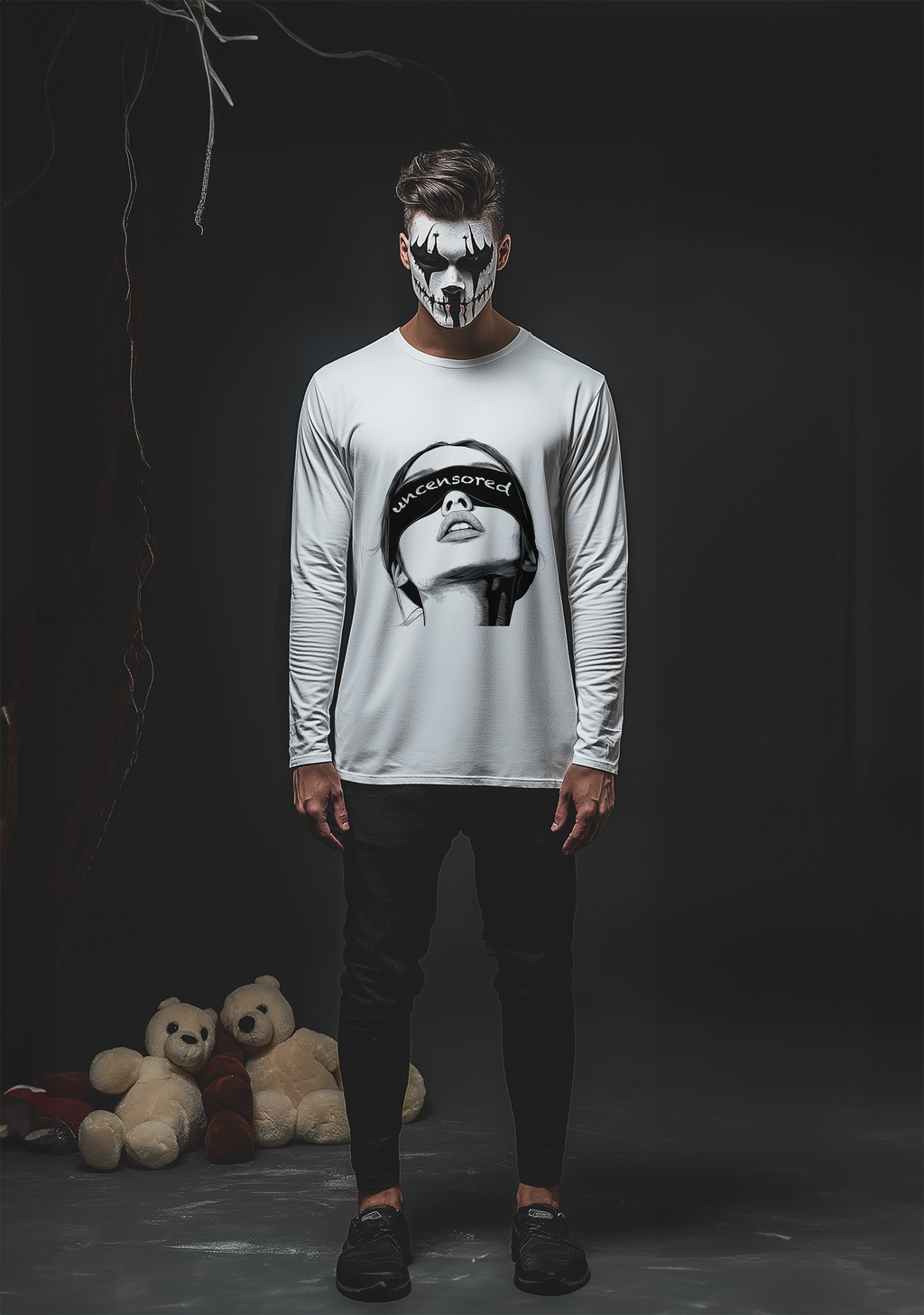 The Blind Fold - Full Sleeves Men's Tshirt