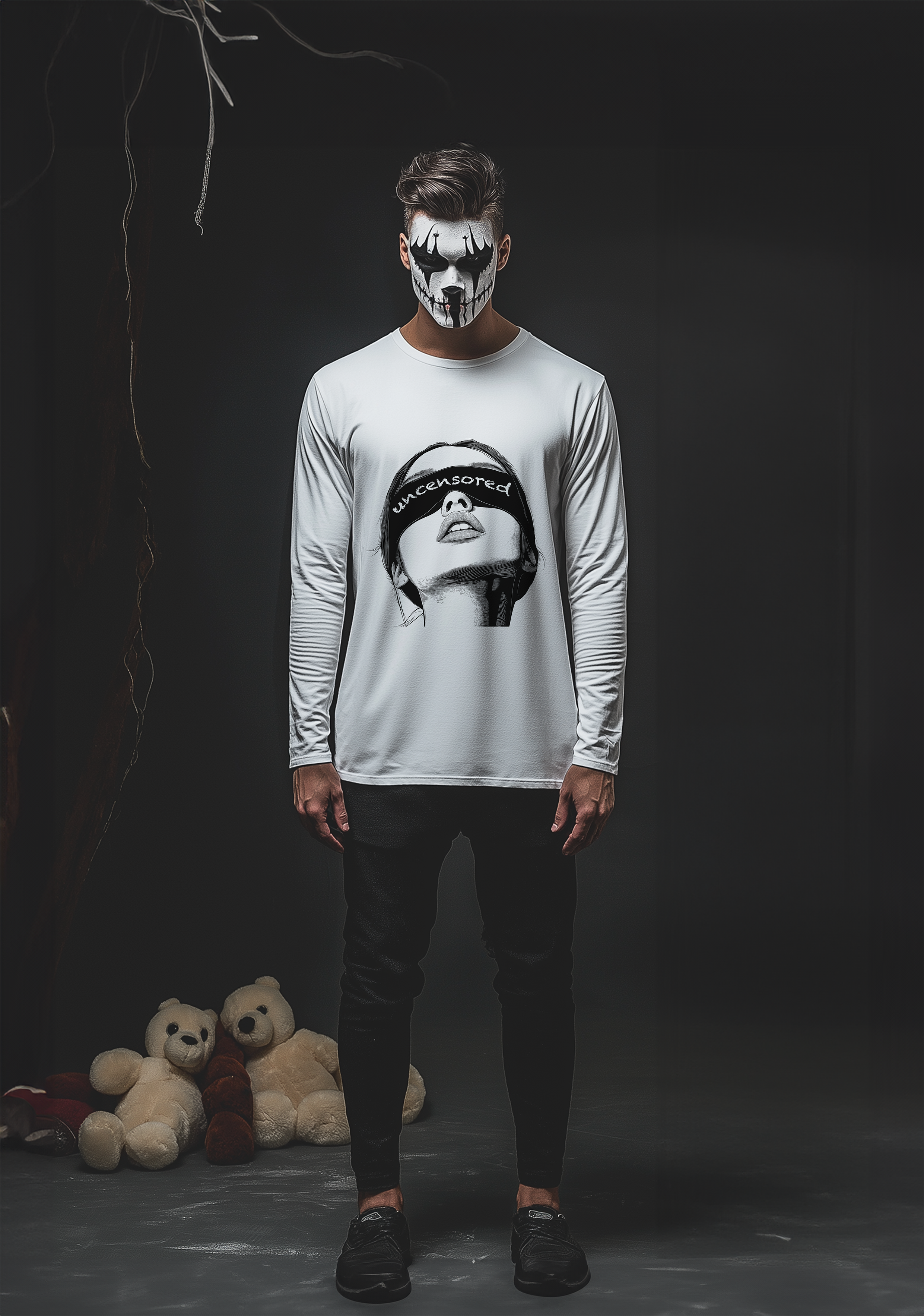 The Blind Fold - Full Sleeves Men's Tshirt