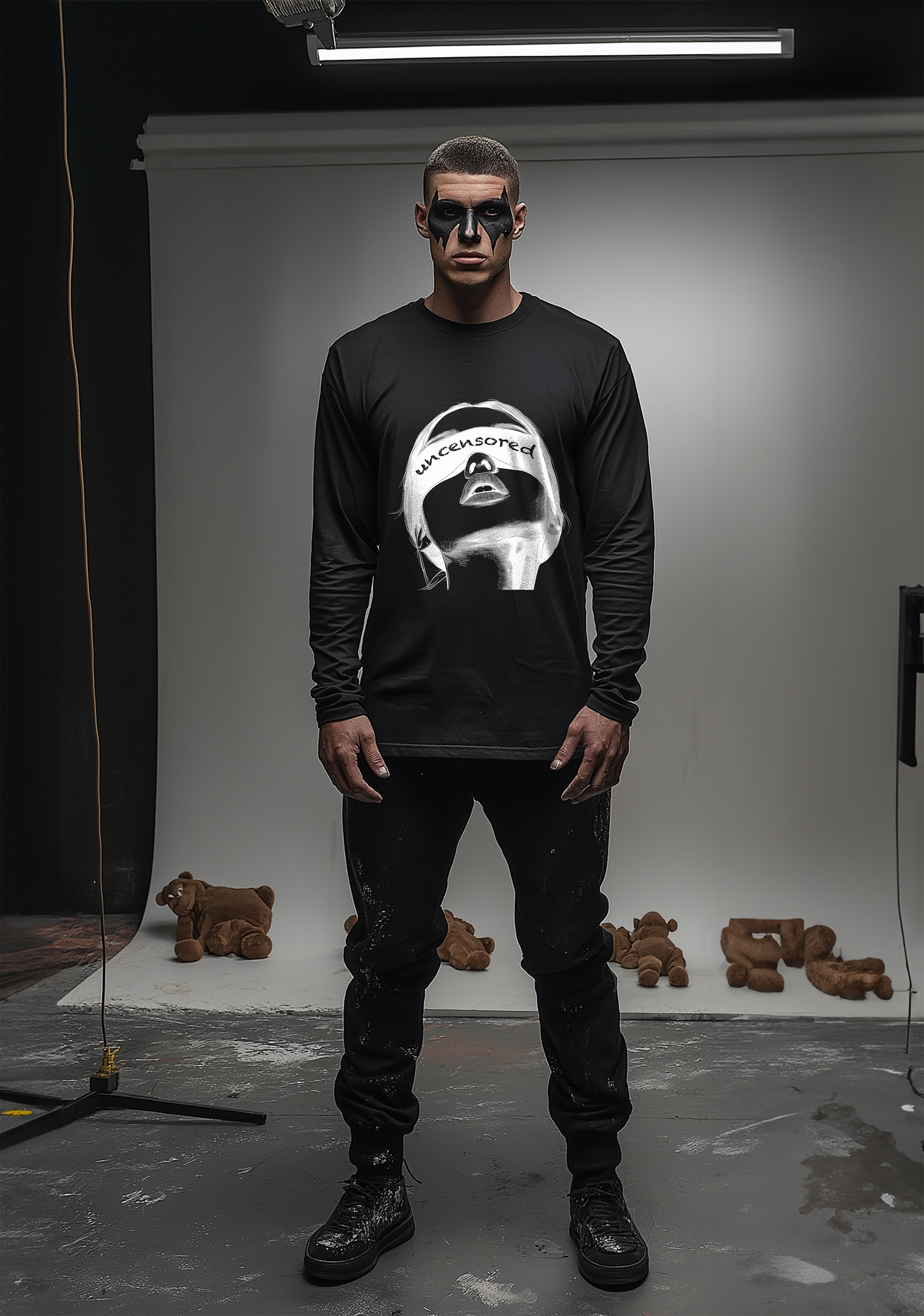 The Blind Fold - Full Sleeves Men's Tshirt