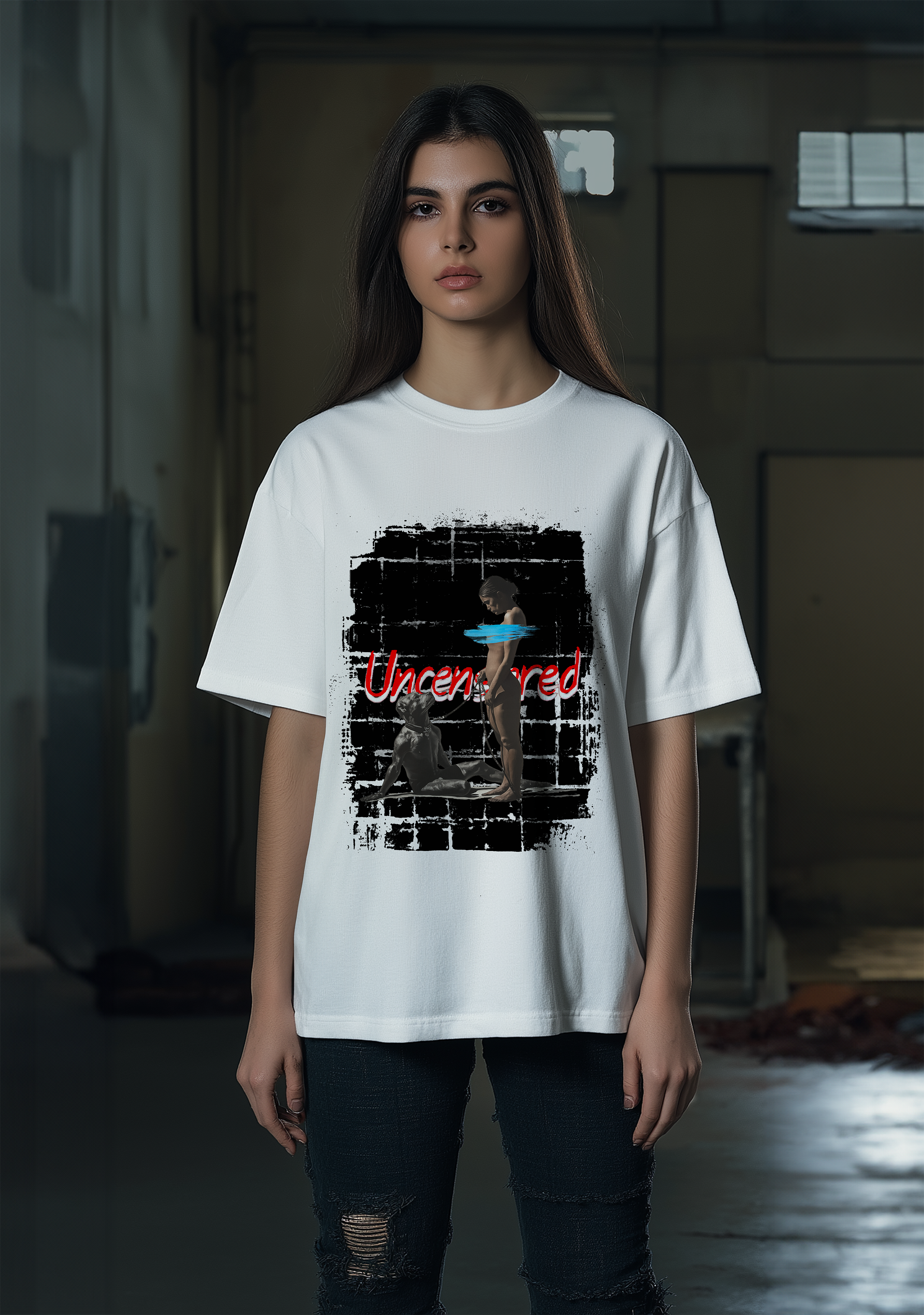 The Dog Lover - Oversized women's Tshirt