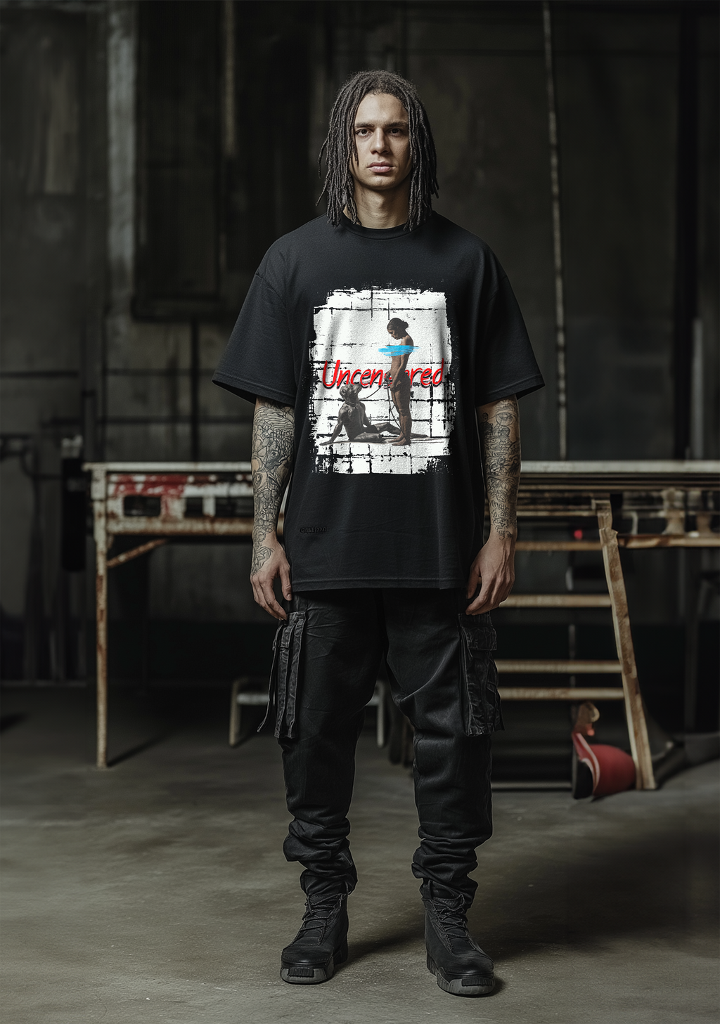 The Dog Lover   - Oversized Men's Tshirt
