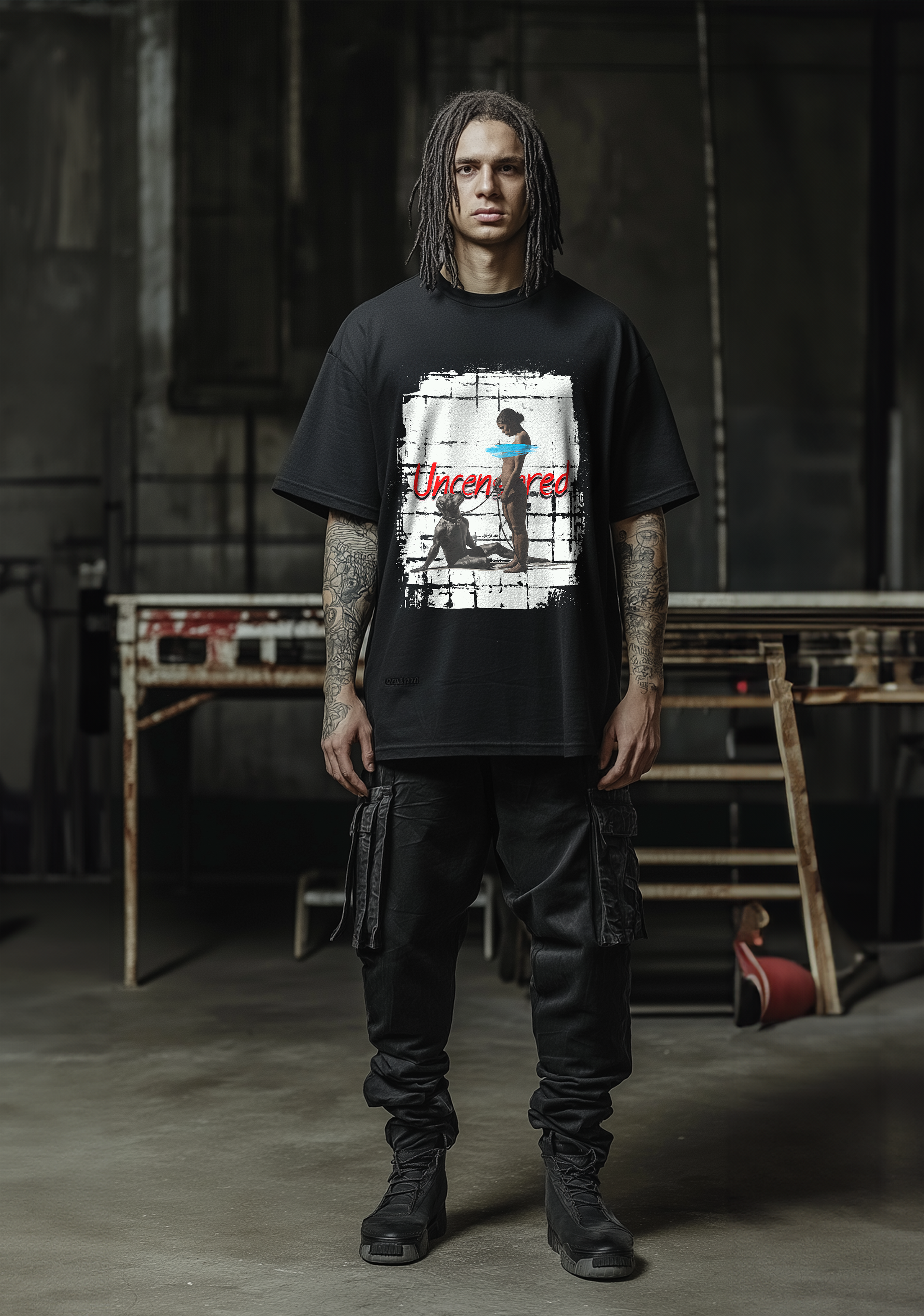 The Dog Lover   - Oversized Men's Tshirt