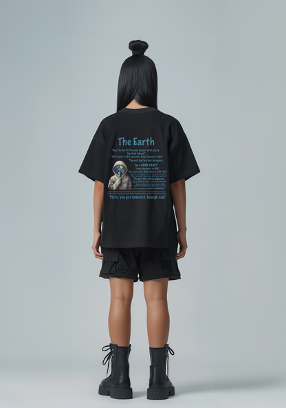 The Earth - Oversized women's Tshirt