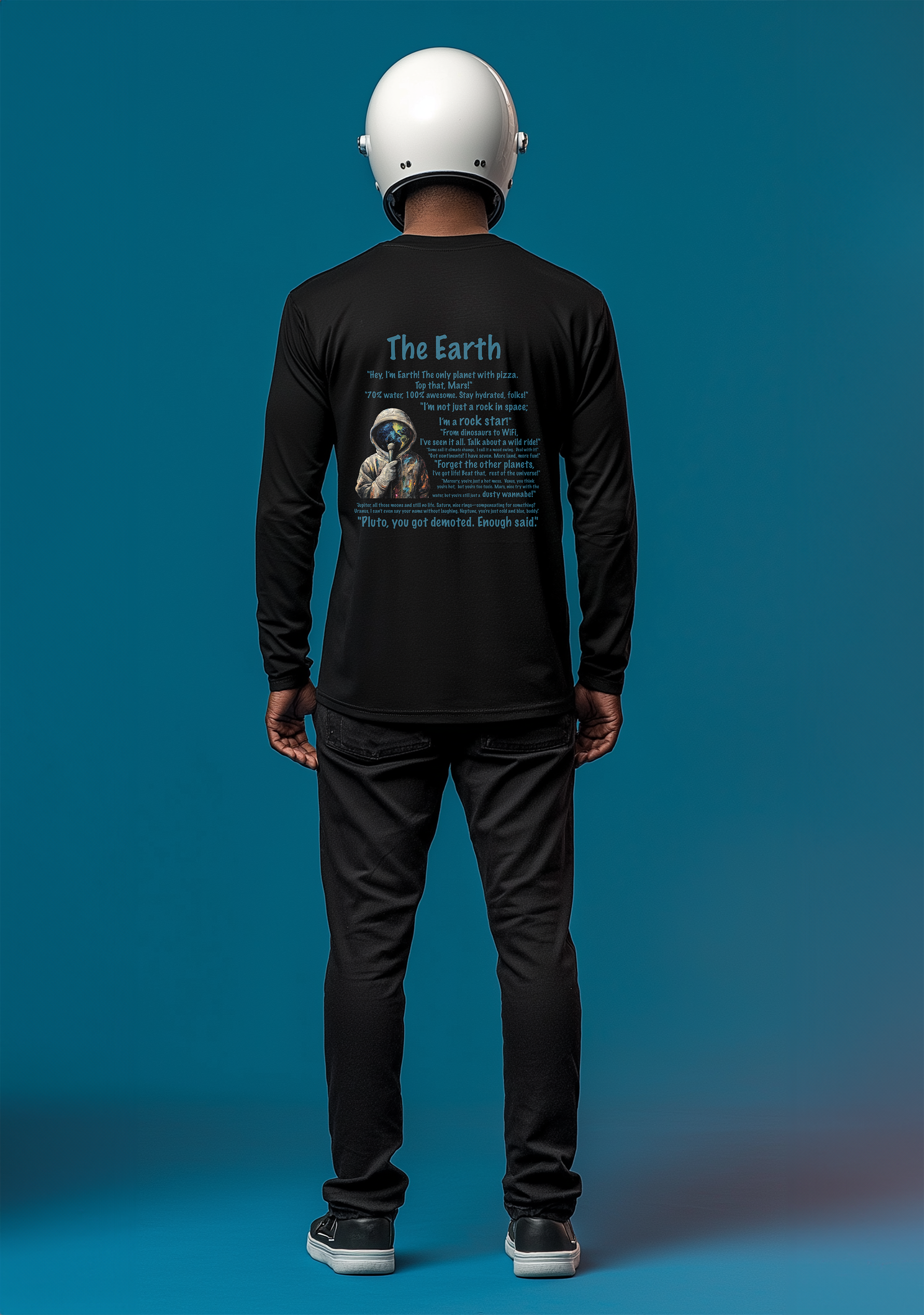 The Earth  - Full Sleeves Men's Tshirt