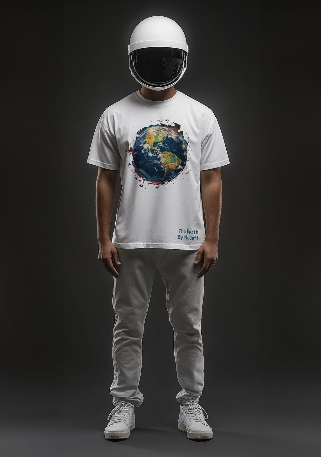 The Earth  - Half Sleeves Men's Tshirt