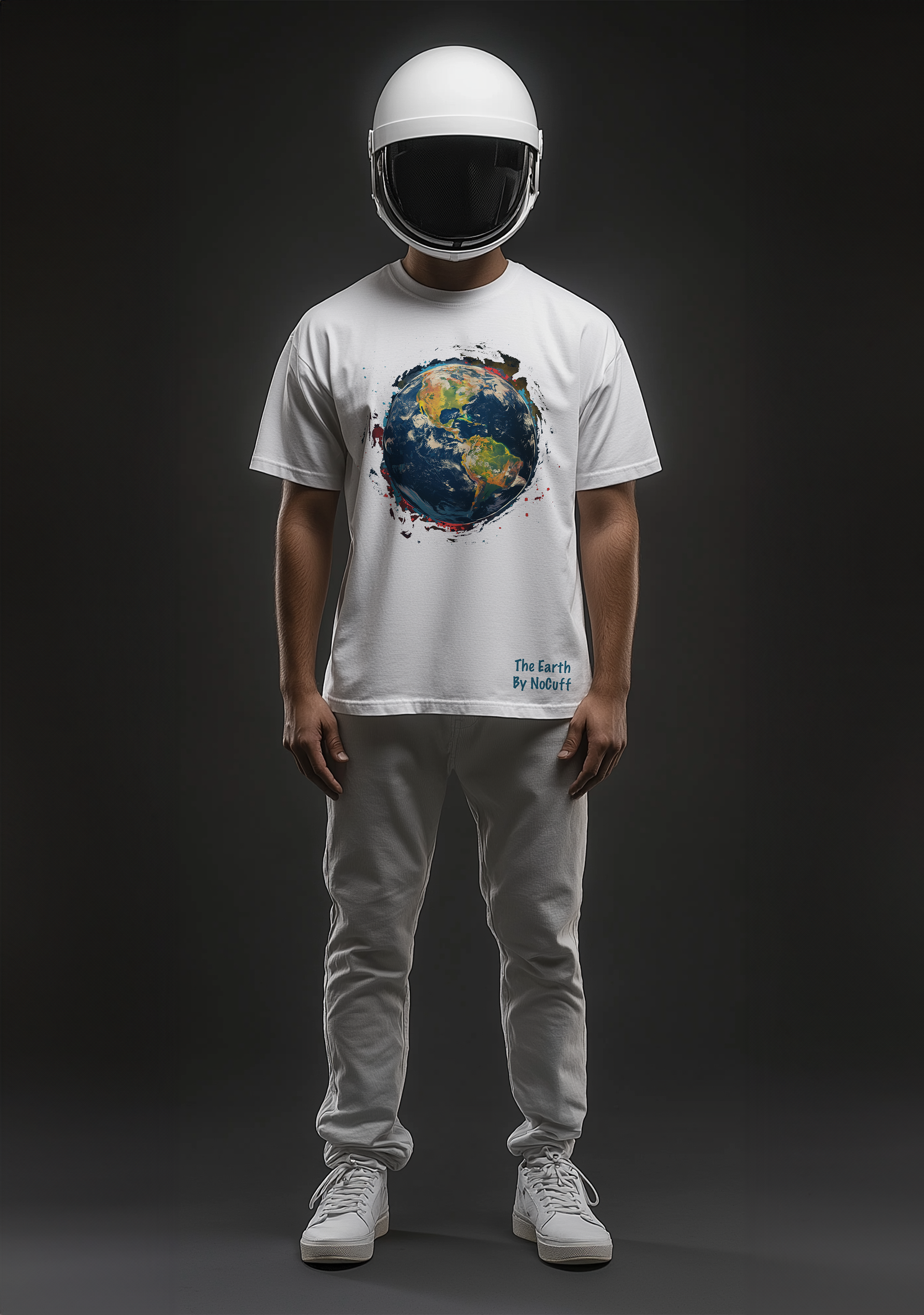 The Earth  - Half Sleeves Men's Tshirt
