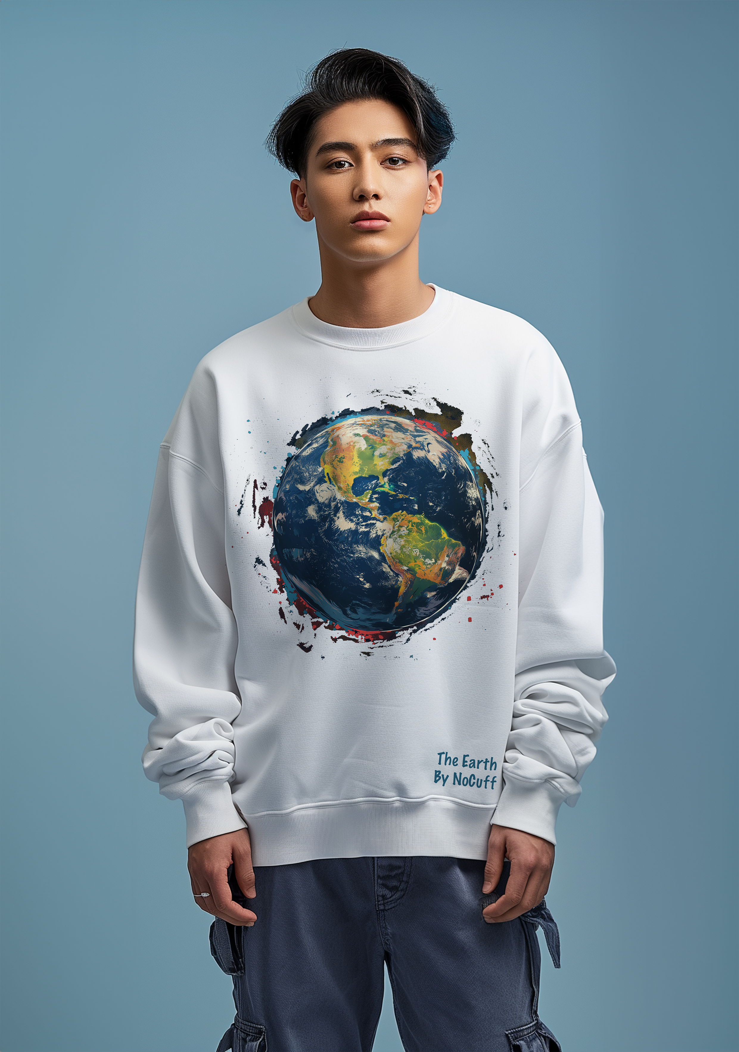 The Earth  - Men's Sweat-Shirt