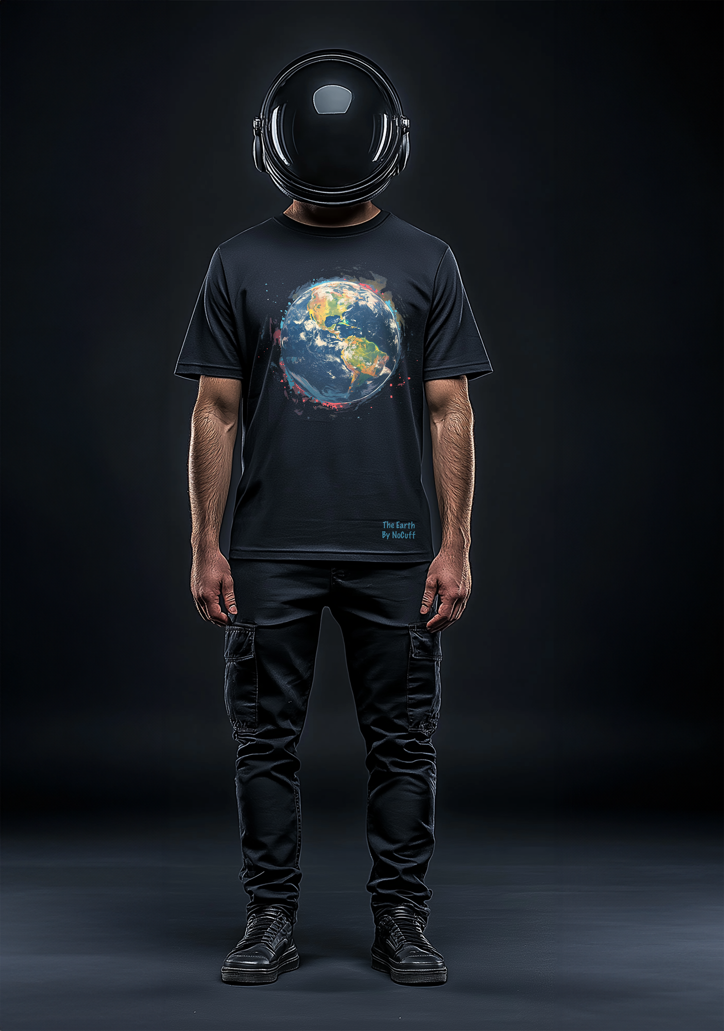 The Earth  - Half Sleeves Men's Tshirt