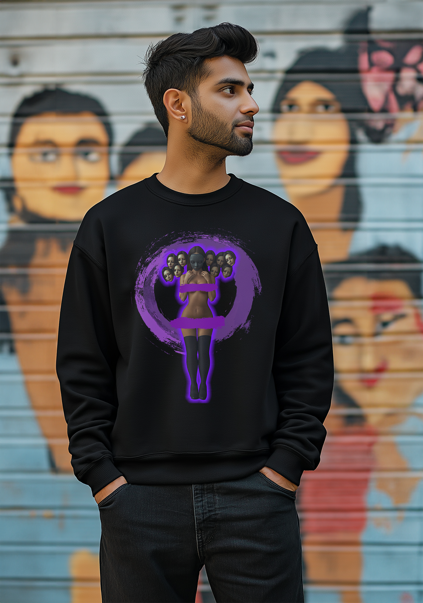 The Faceless Women  - Men's Sweat-Shirt