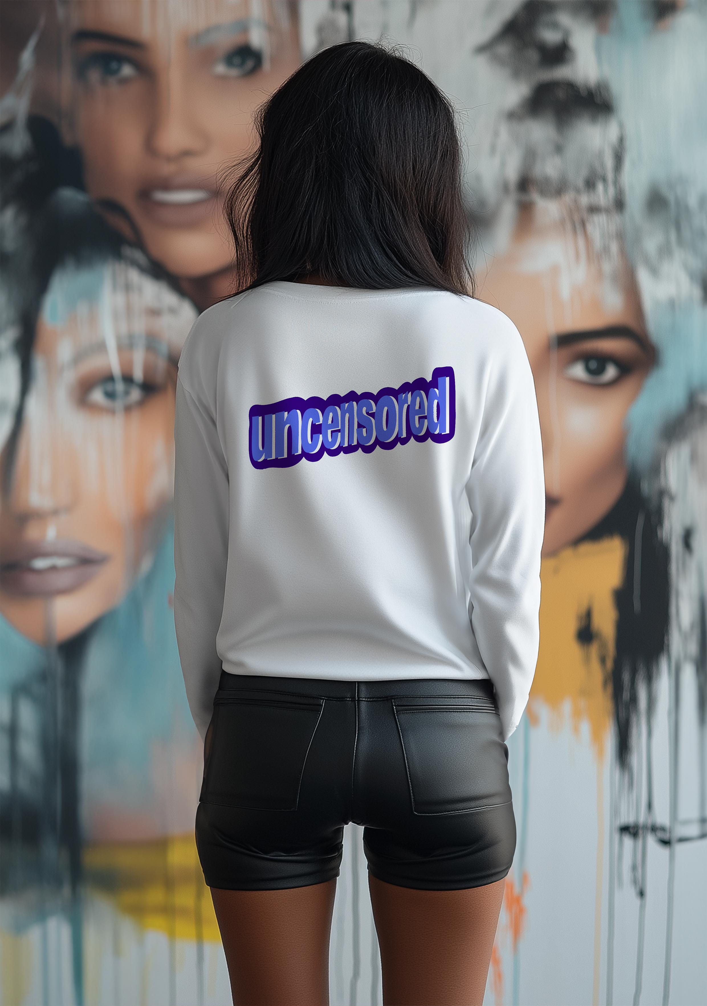 The Faceless women  - Full Sleeves women's Tshirt