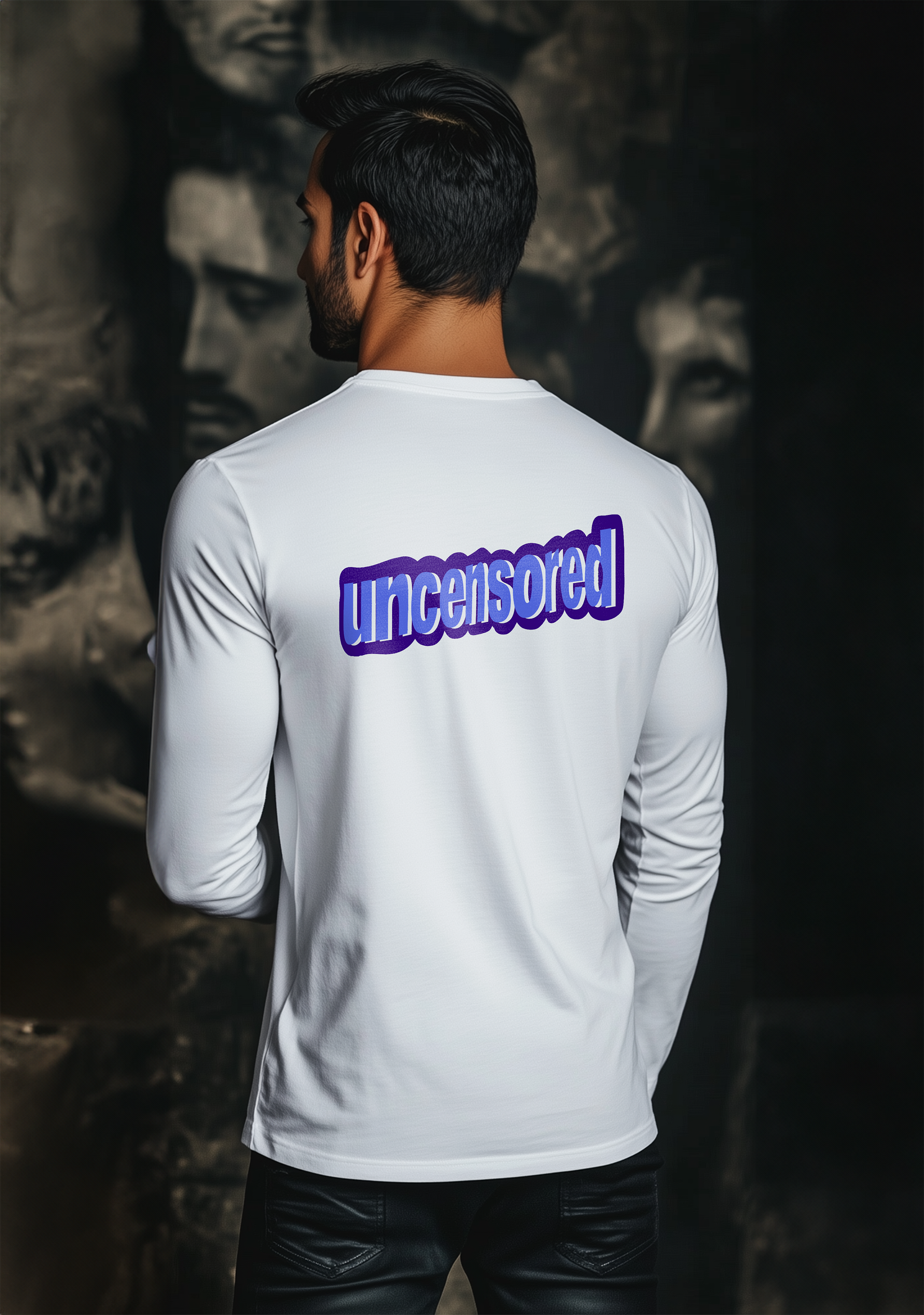 The Faceless Women  - Full Sleeves Men's Tshirt
