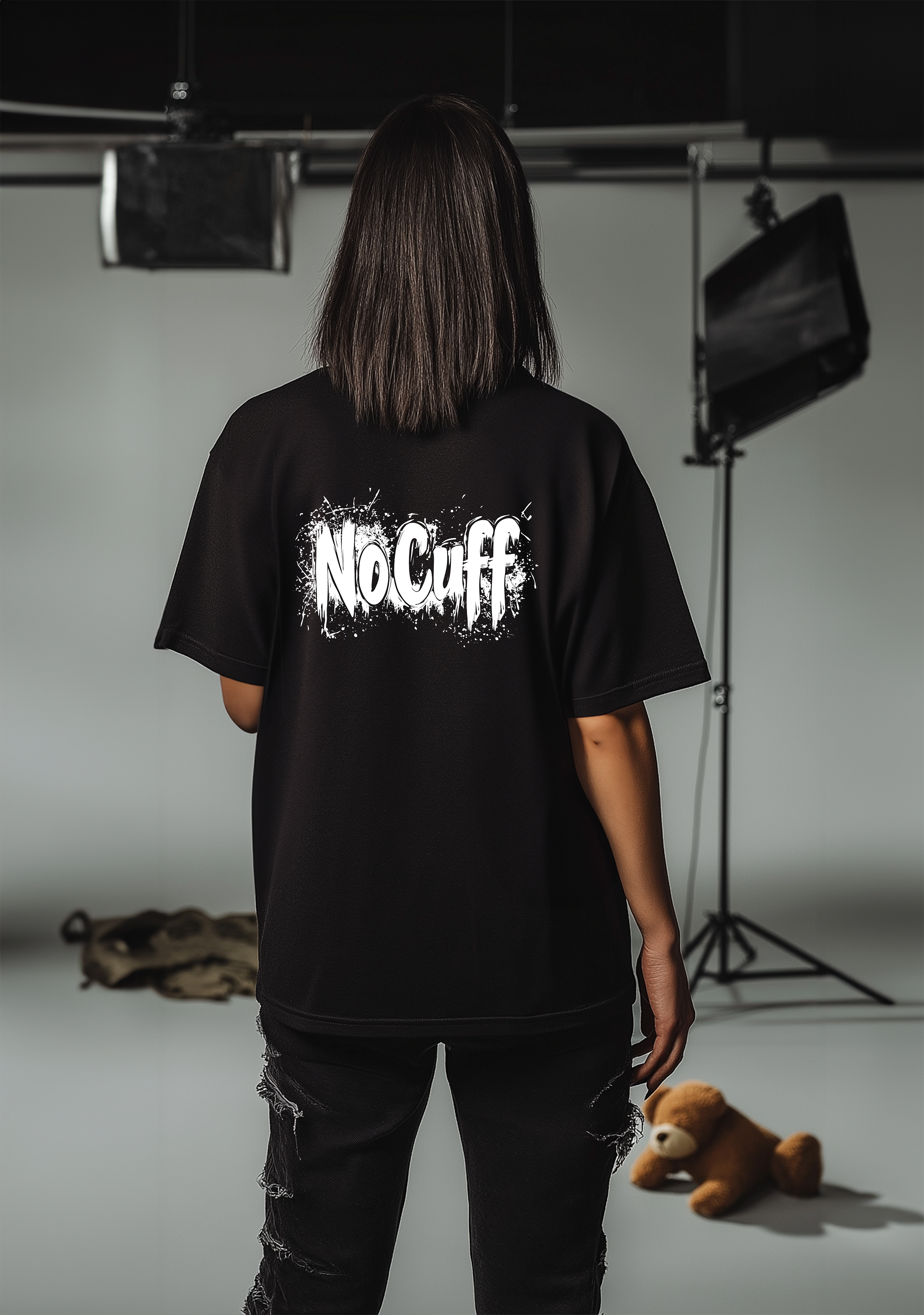The Blind Fold  - Oversized women's Tshirt