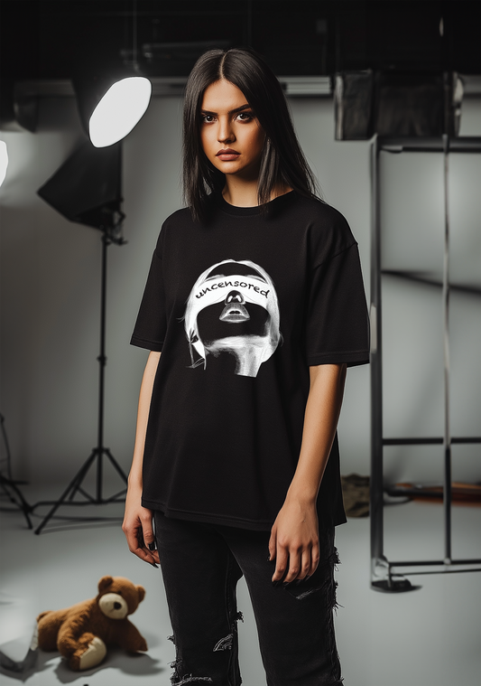 The Blind Fold  - Oversized women's Tshirt