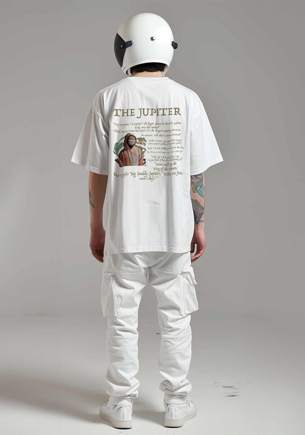 The Jupiter  - Oversized Men's Tshirt