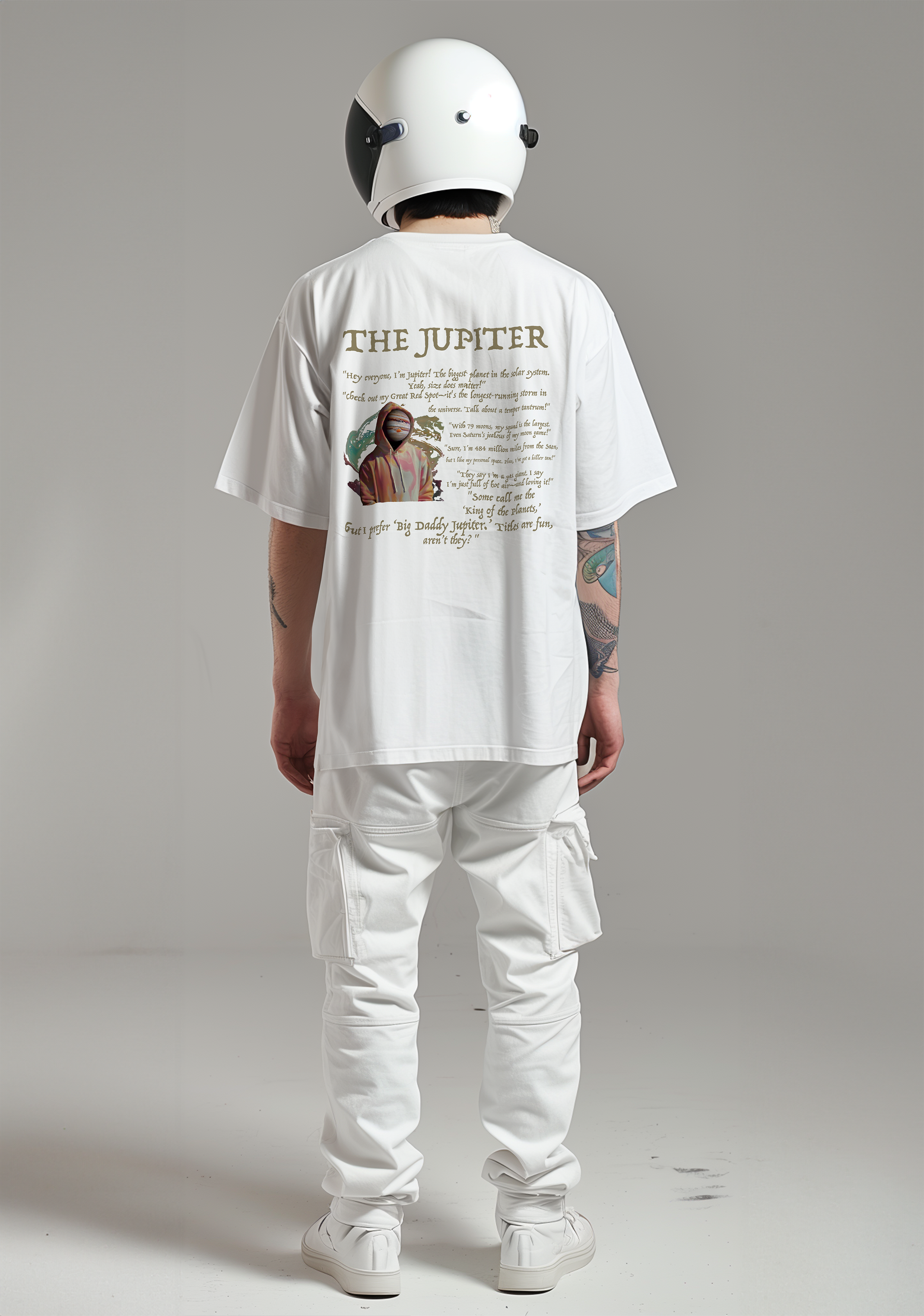 The Jupiter  - Oversized Men's Tshirt
