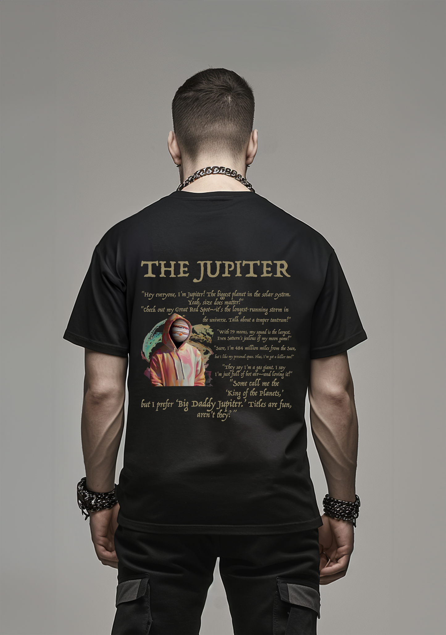 The Jupiter  - Half Sleeves Men's Tshirt