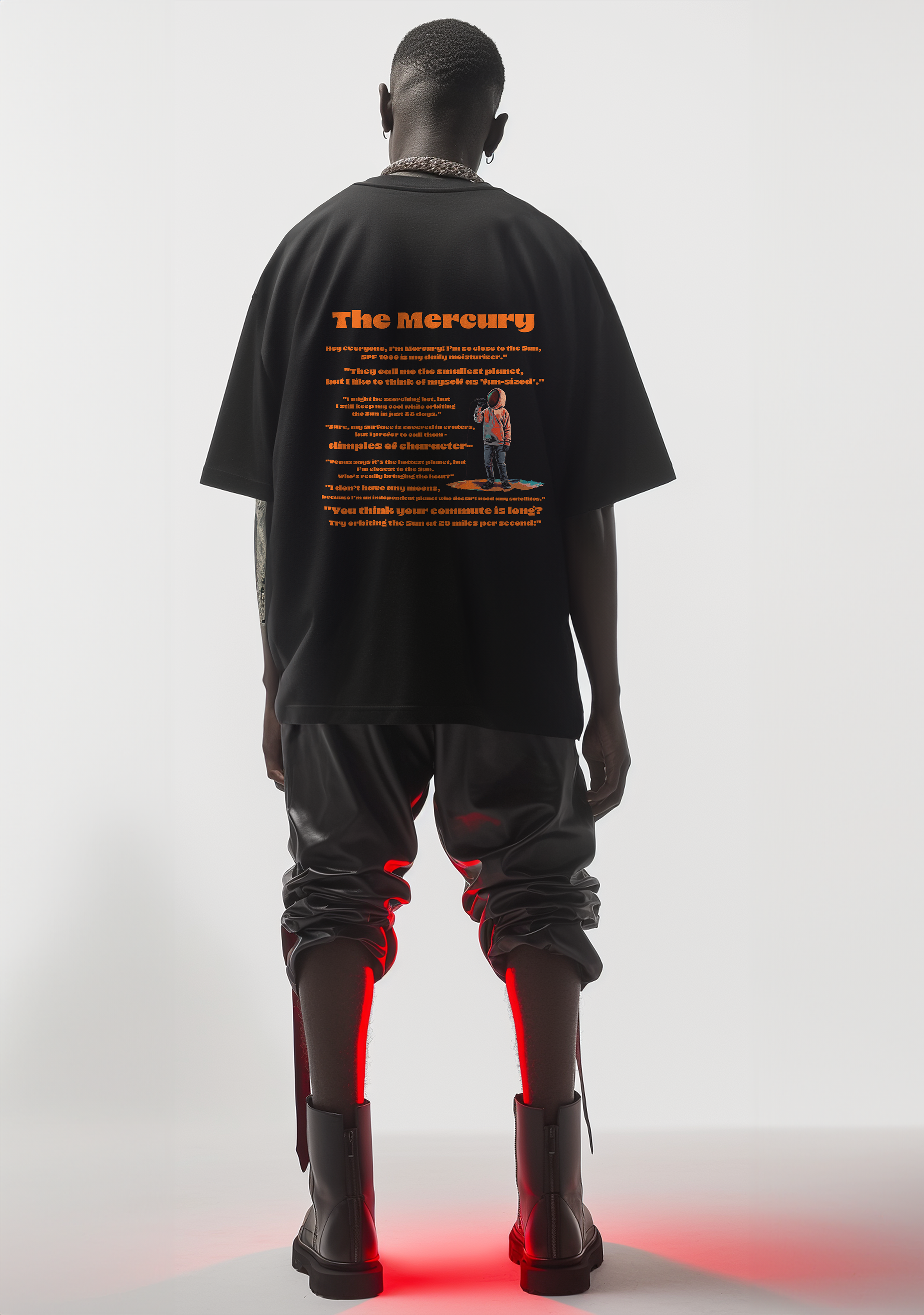 The Mercury  - Oversized Men's Tshirt