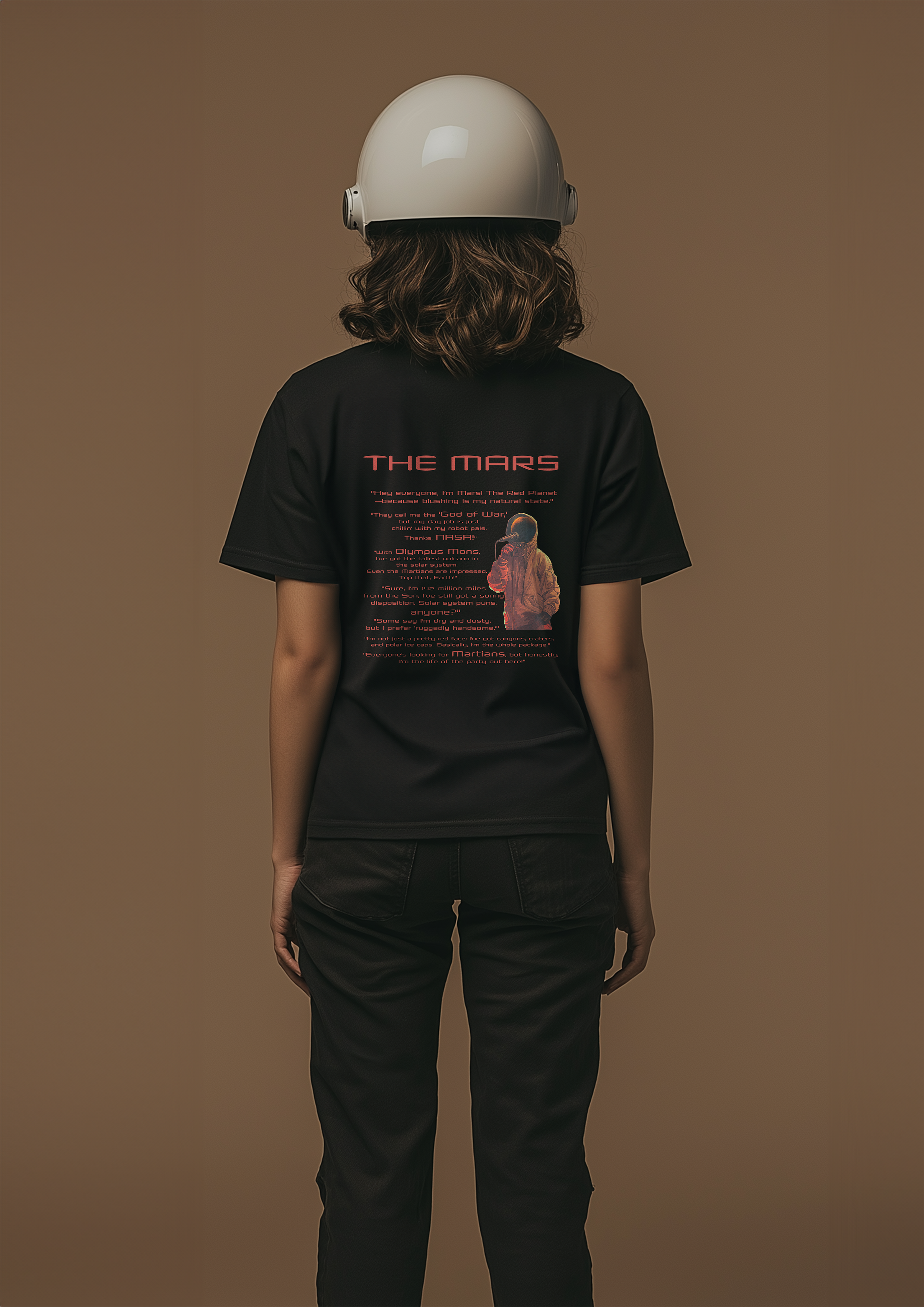 The Mars - Half Sleeves Women's Tshirt