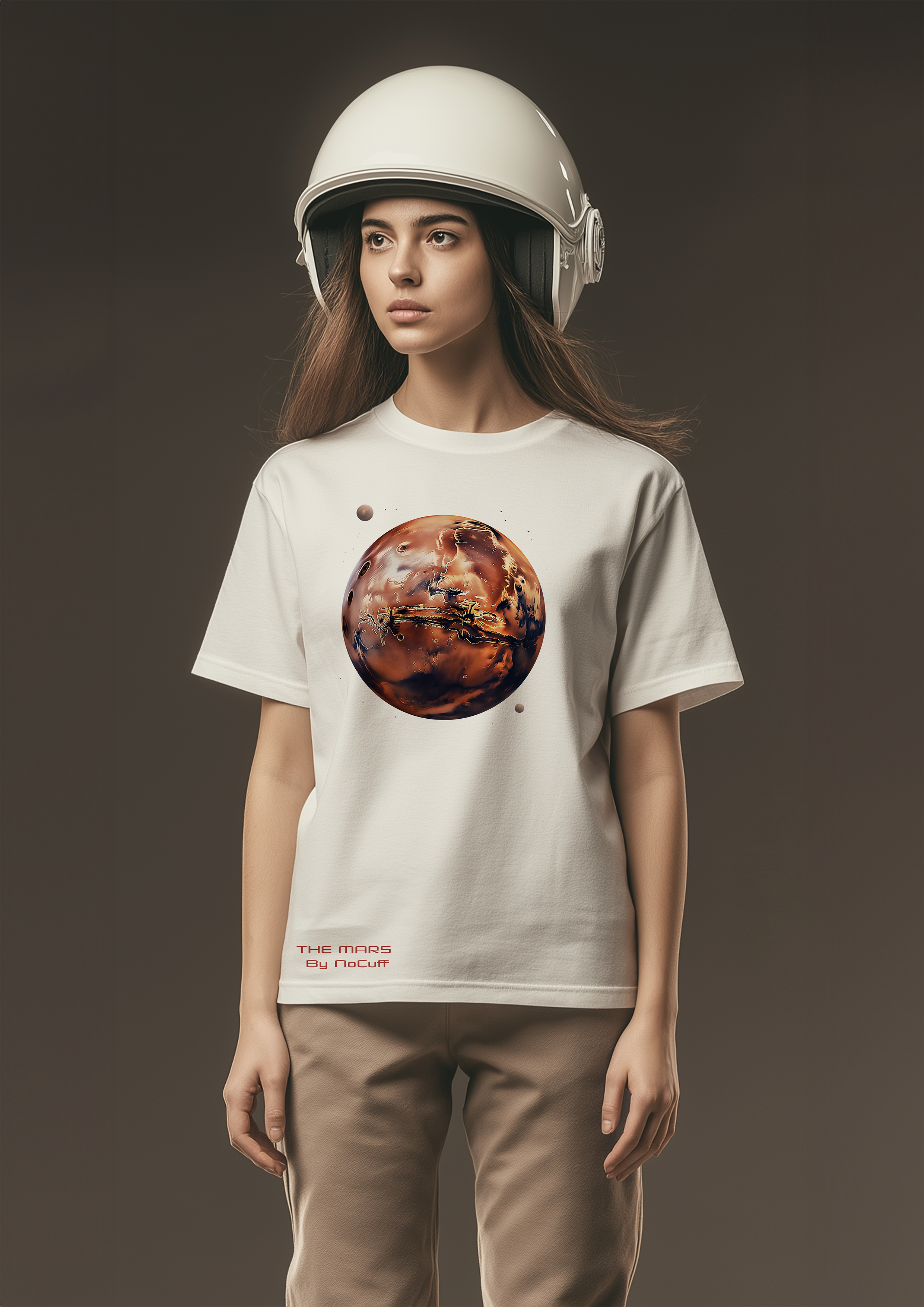 The Mars - Half Sleeves Women's Tshirt