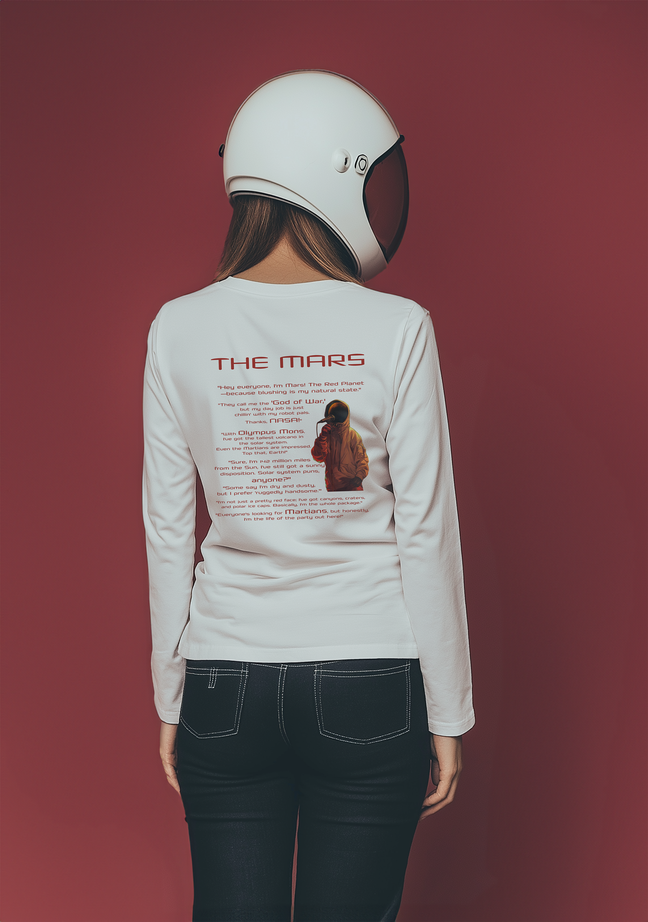 The Mars  - Full Sleeves women's Tshirt
