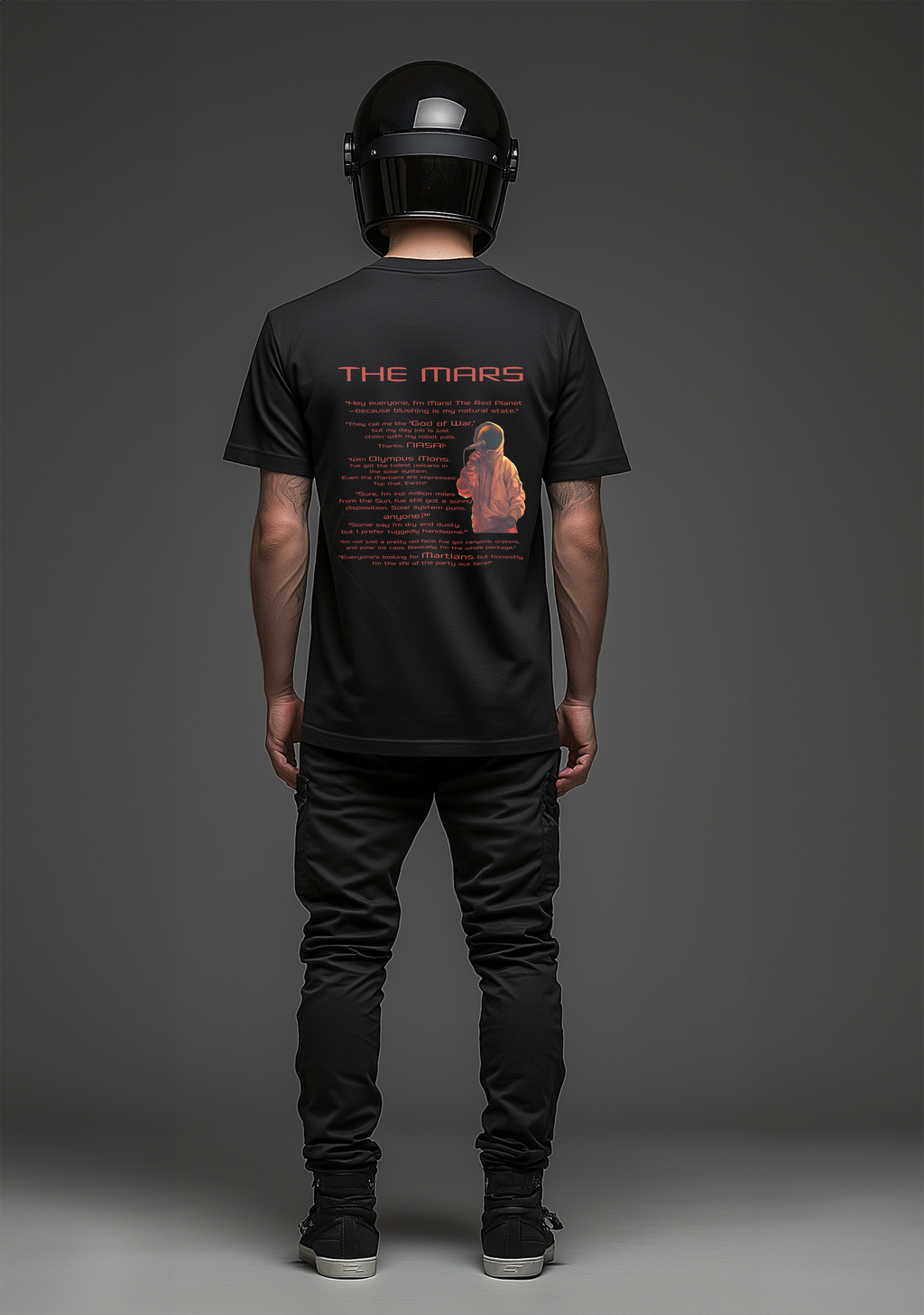 The Mars  - Half Sleeves Men's Tshirt