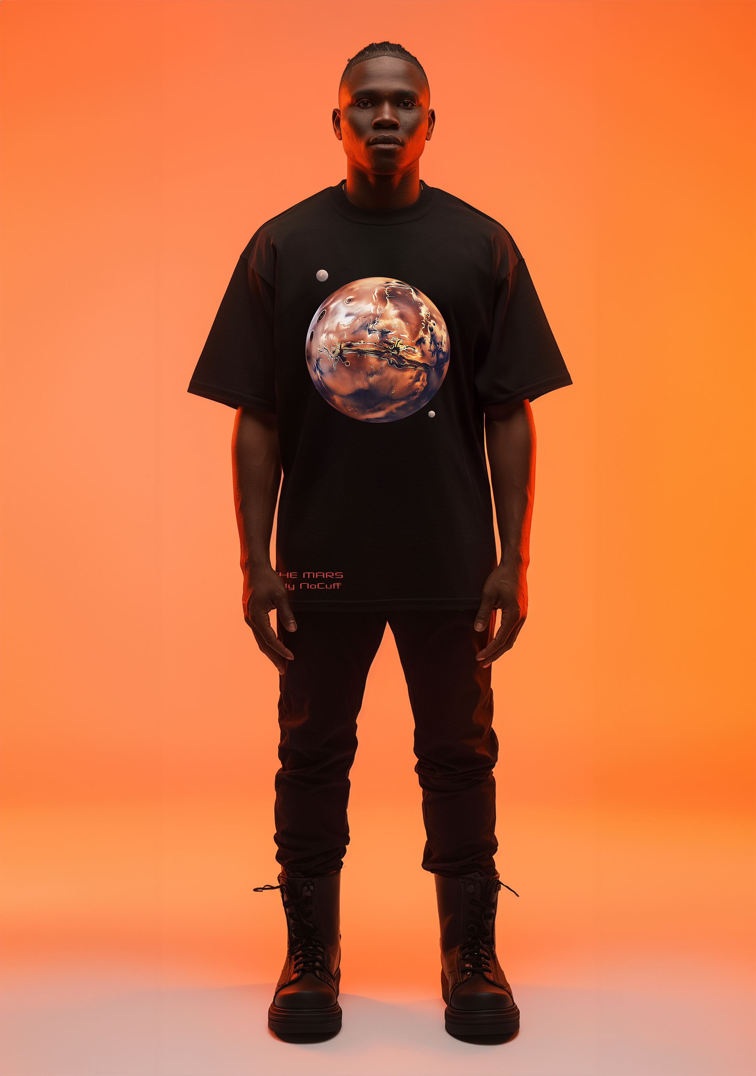 The Mars  - Oversized Men's Tshirt