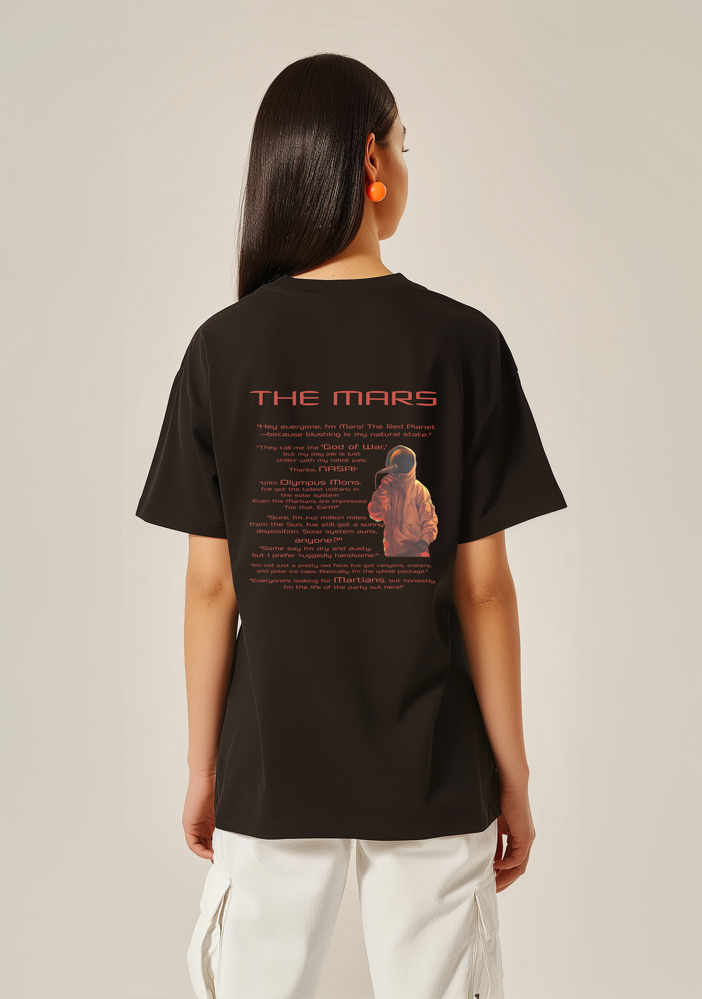 The Mars - Oversized women's Tshirt