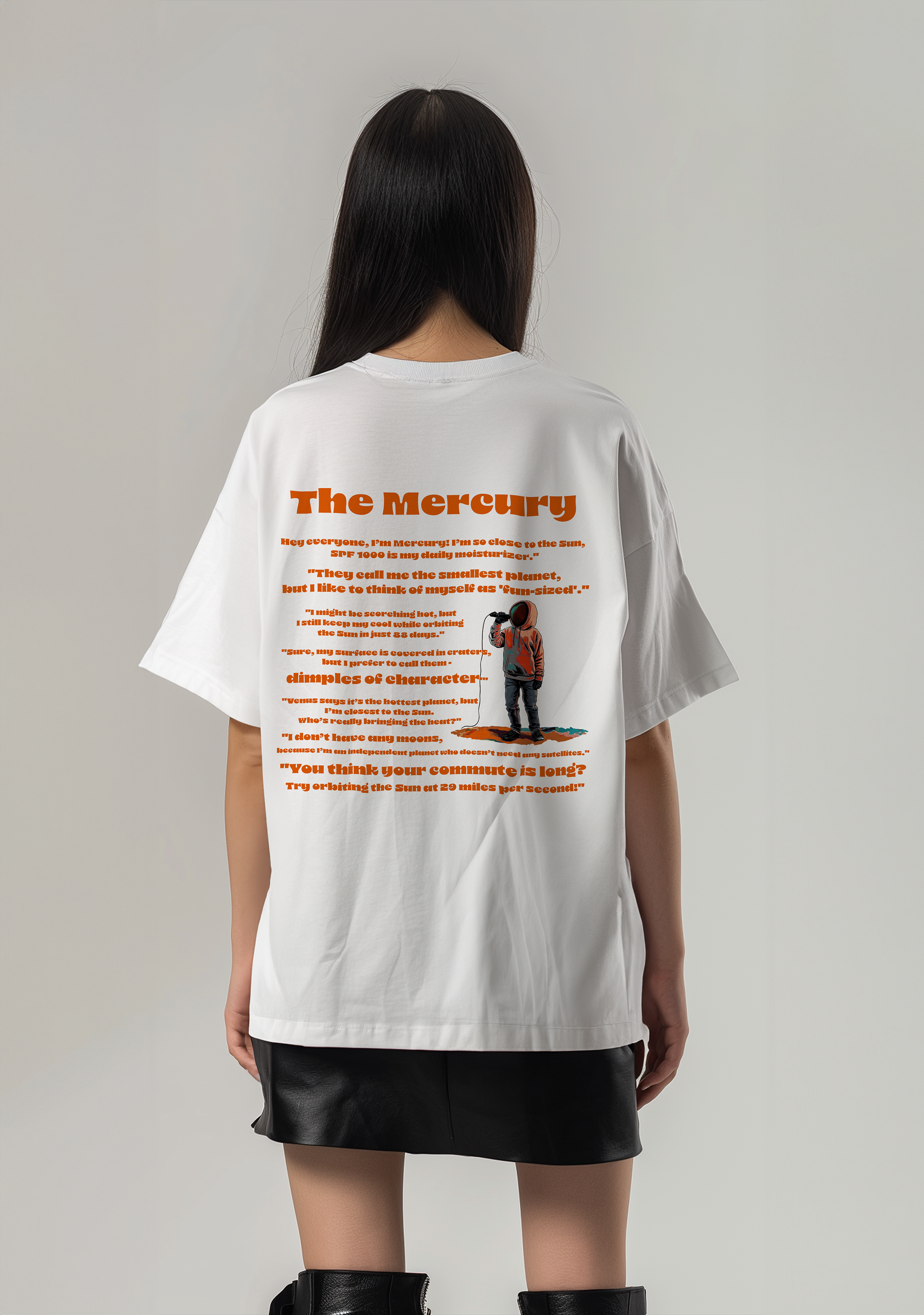 The Mercury - Oversized women's Tshirt