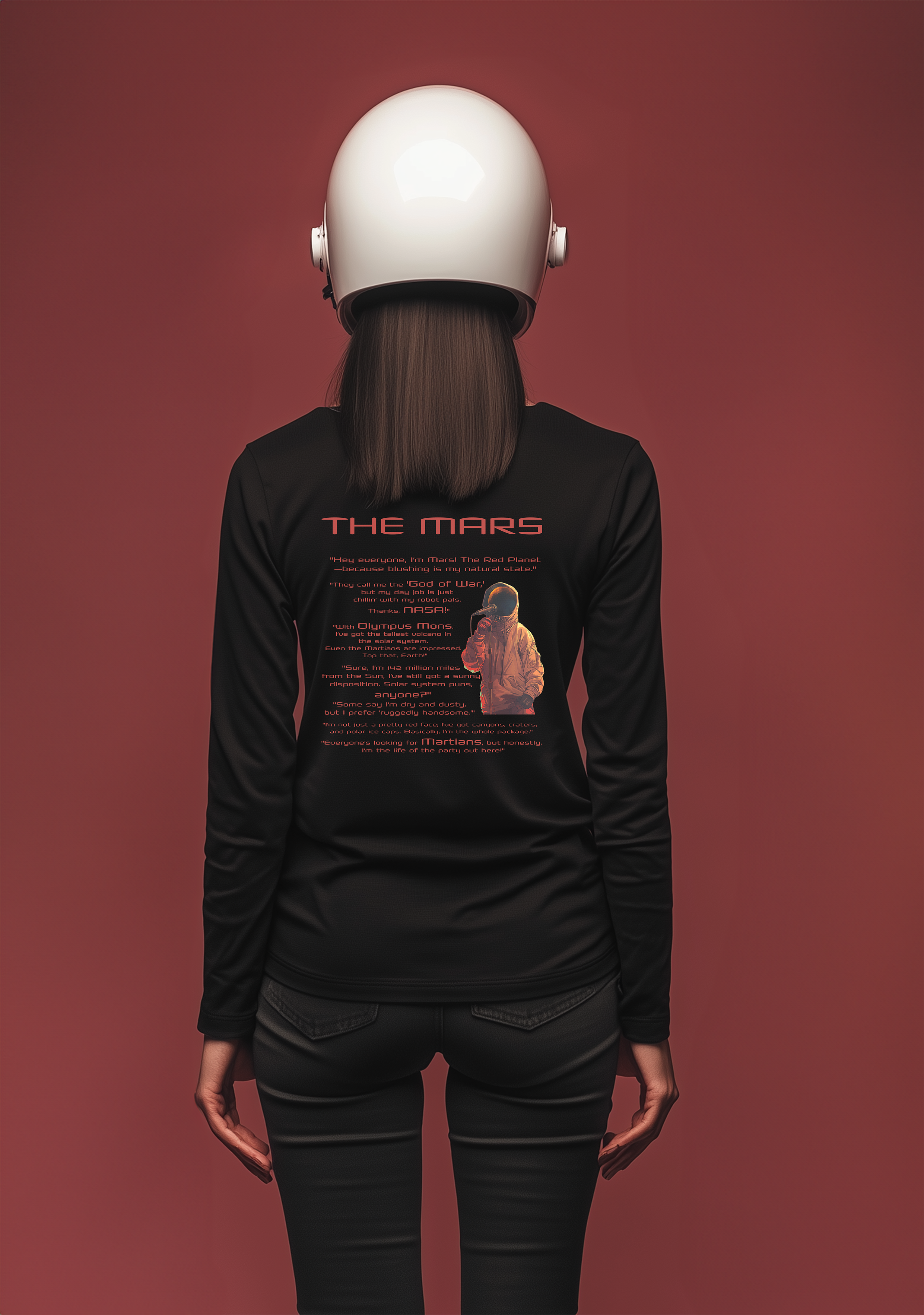 The Mars  - Full Sleeves women's Tshirt